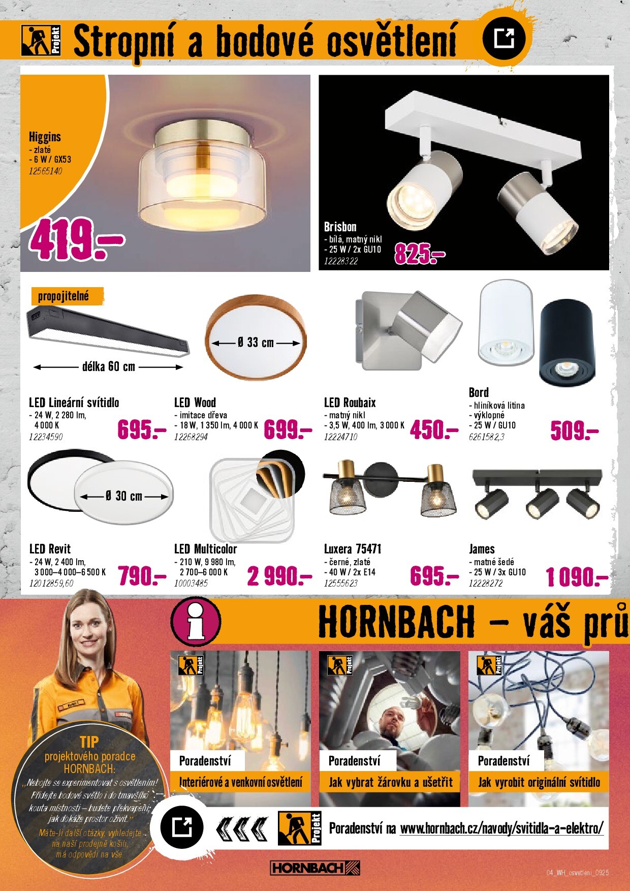 hornbach - Leták Hornbach - Osvětlení od 24.09. do 08.10. - page: 4