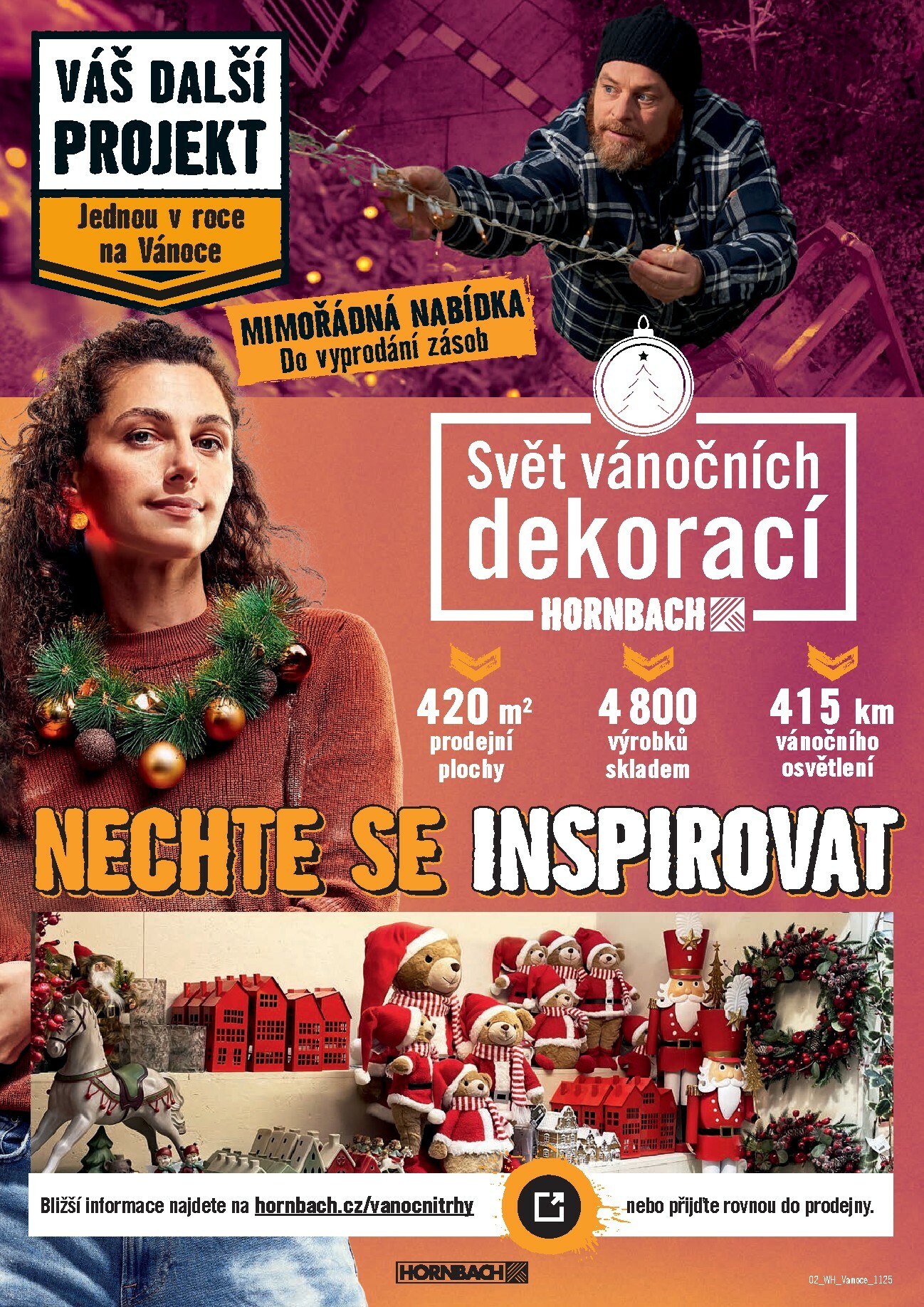 hornbach - Aktuální leták Hornbach - Vánoční dekorace od 29.10. do 12.11. - page: 2