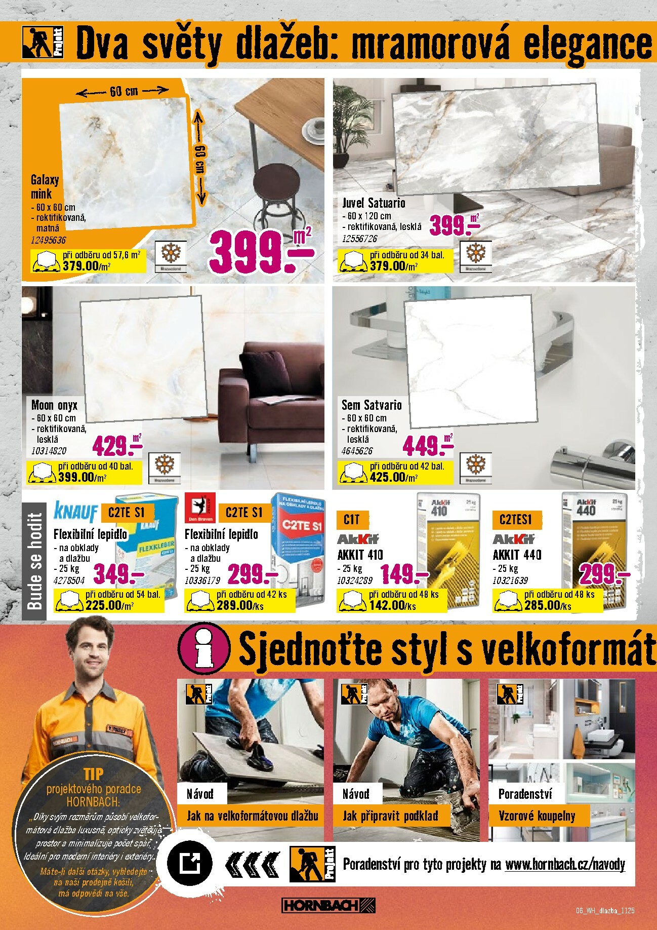 hornbach - Aktuální leták Hornbach - Obklady a dlažby od 19.11. do 03.12. - page: 6
