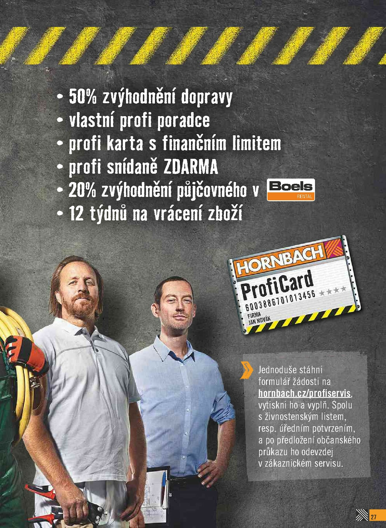 hornbach - Aktuální leták Hornbach - Prozkoumej přednosti od 01.11. do 31.12. - page: 27
