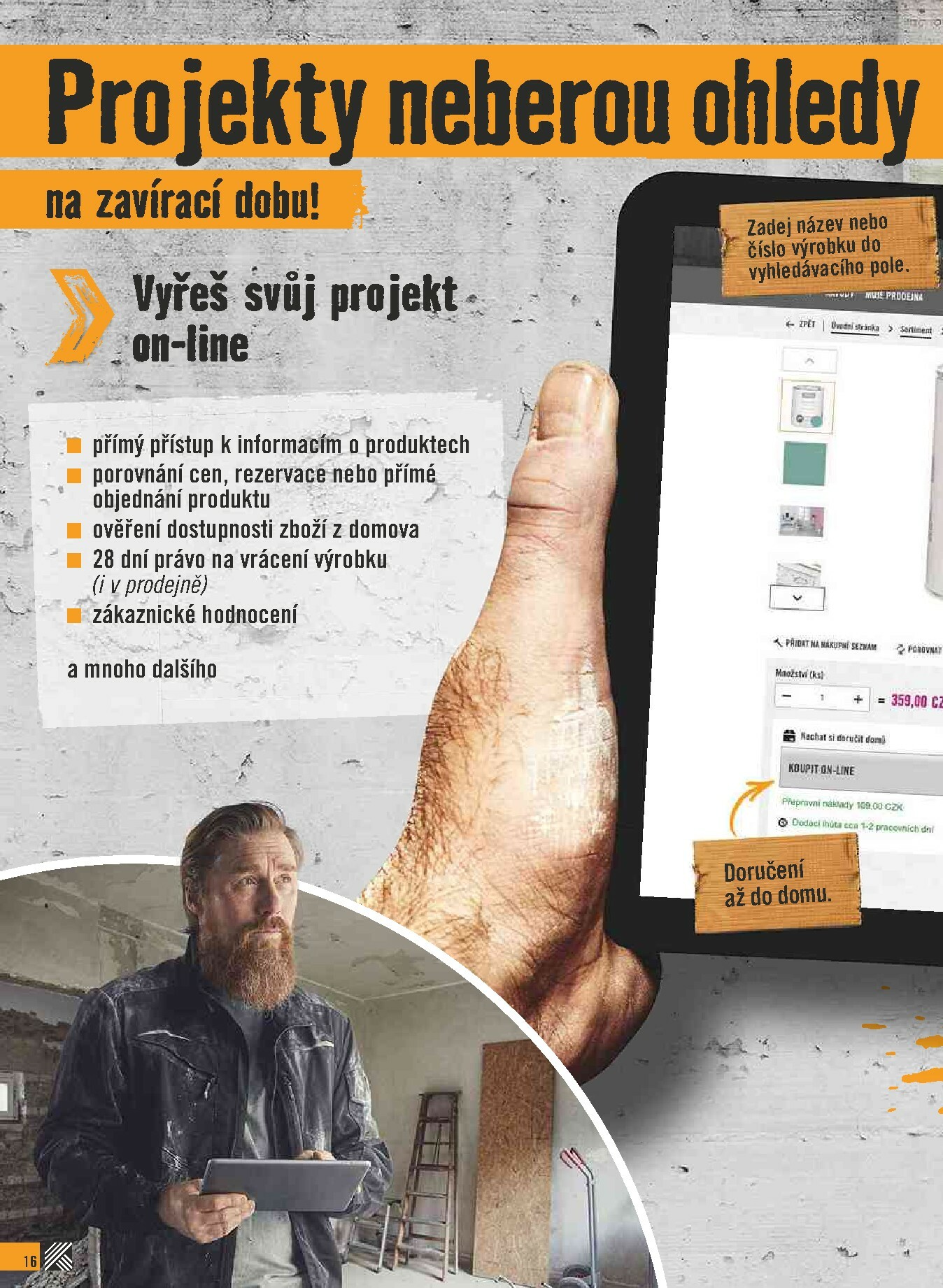hornbach - Aktuální leták Hornbach - Prozkoumej přednosti od 01.11. do 31.12. - page: 16