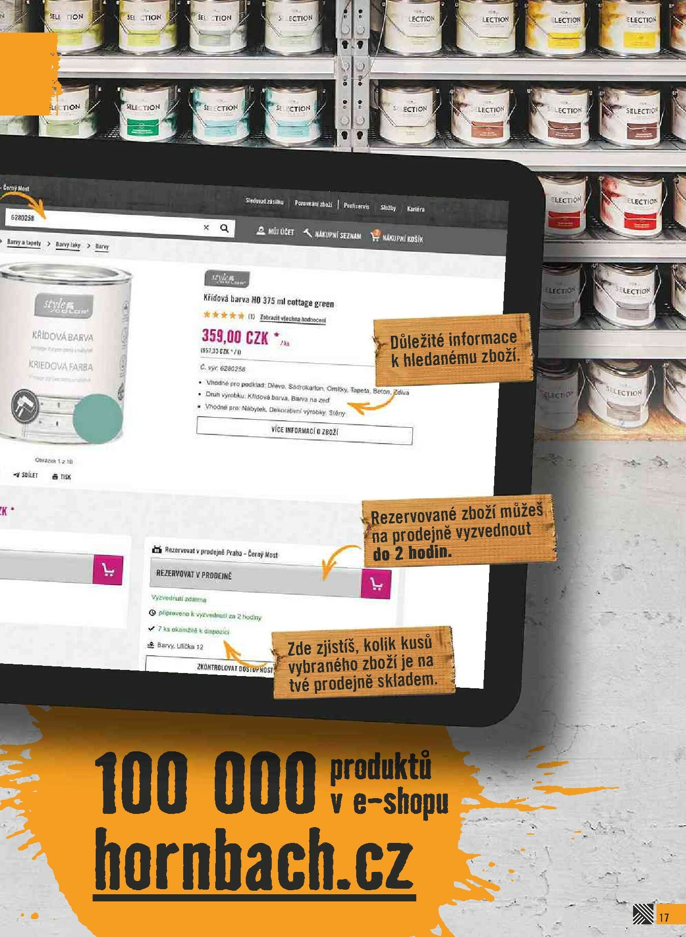 hornbach - Aktuální leták Hornbach - Prozkoumej přednosti od 01.11. do 31.12. - page: 17