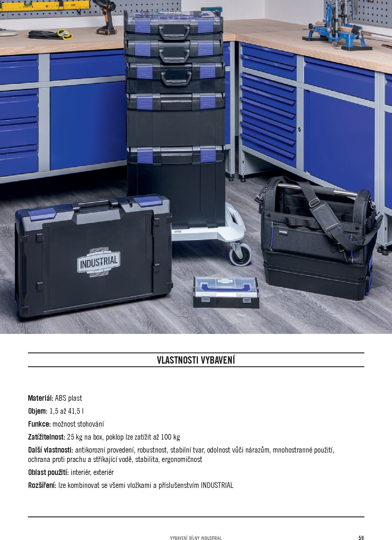 hornbach - Aktuální leták Hornbach - INDUSTRIAL - Systém vybavení dílny od 01.11. do 30.09. - page: 59