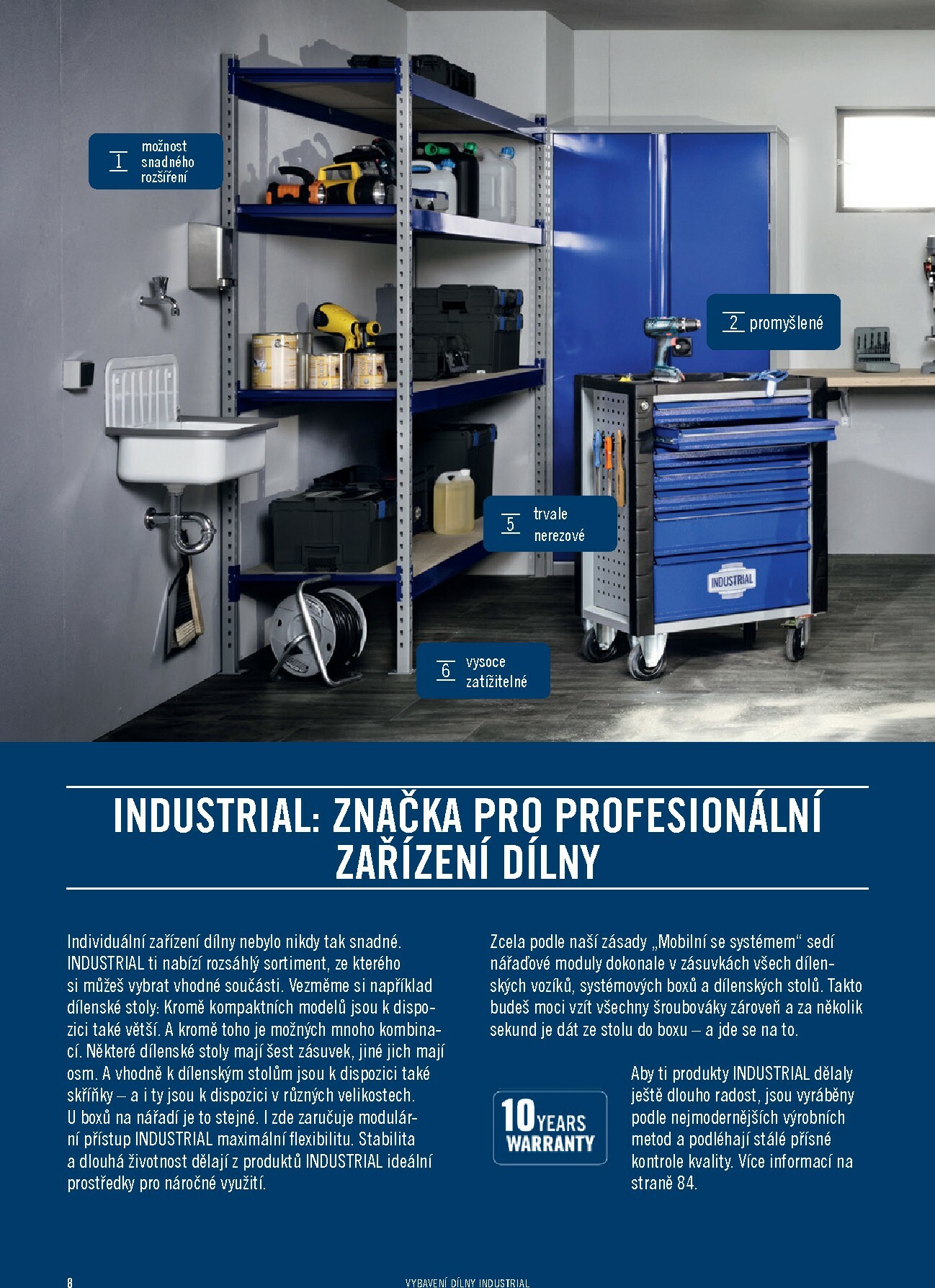 hornbach - Aktuální leták Hornbach - INDUSTRIAL - Systém vybavení dílny od 01.11. do 30.09. - page: 8