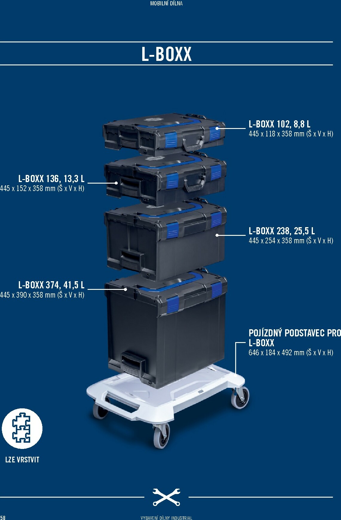 hornbach - Aktuální leták Hornbach - INDUSTRIAL - Systém vybavení dílny od 01.11. do 30.09. - page: 58