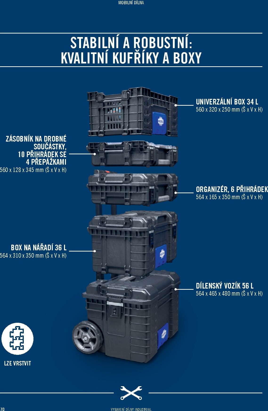 hornbach - Aktuální leták Hornbach - INDUSTRIAL - Systém vybavení dílny od 01.11. do 30.09. - page: 70