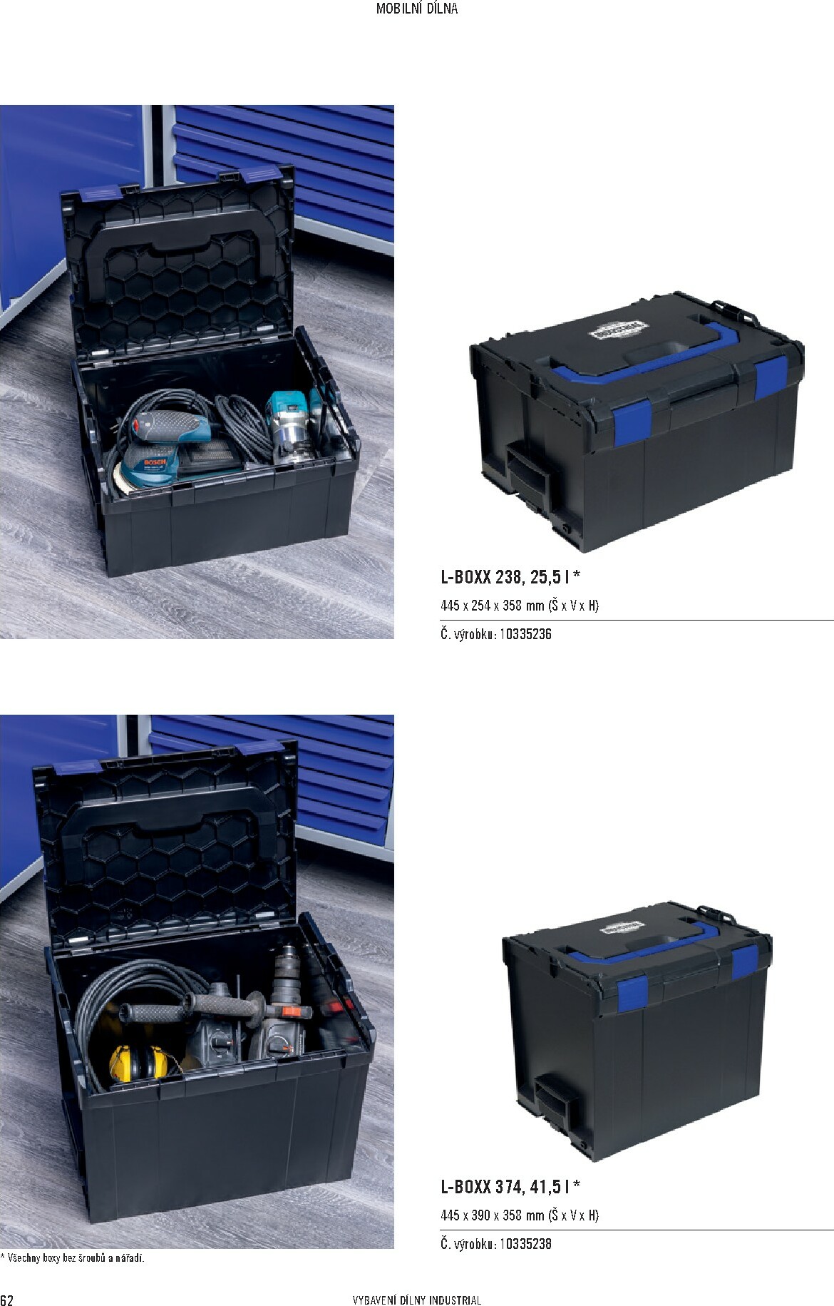 hornbach - Aktuální leták Hornbach - INDUSTRIAL - Systém vybavení dílny od 01.11. do 30.09. - page: 62