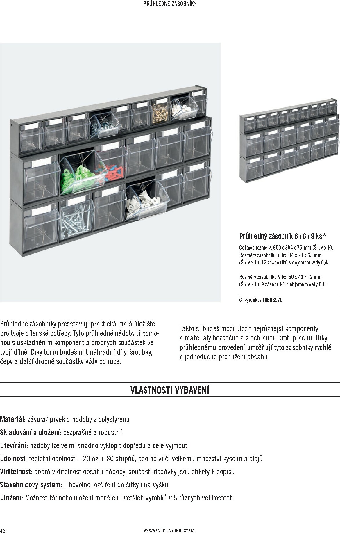 hornbach - Aktuální leták Hornbach - INDUSTRIAL - Systém vybavení dílny od 01.11. do 30.09. - page: 42