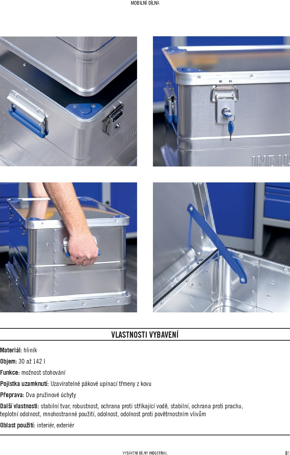 hornbach - Aktuální leták Hornbach - INDUSTRIAL - Systém vybavení dílny od 01.11. do 30.09. - page: 81