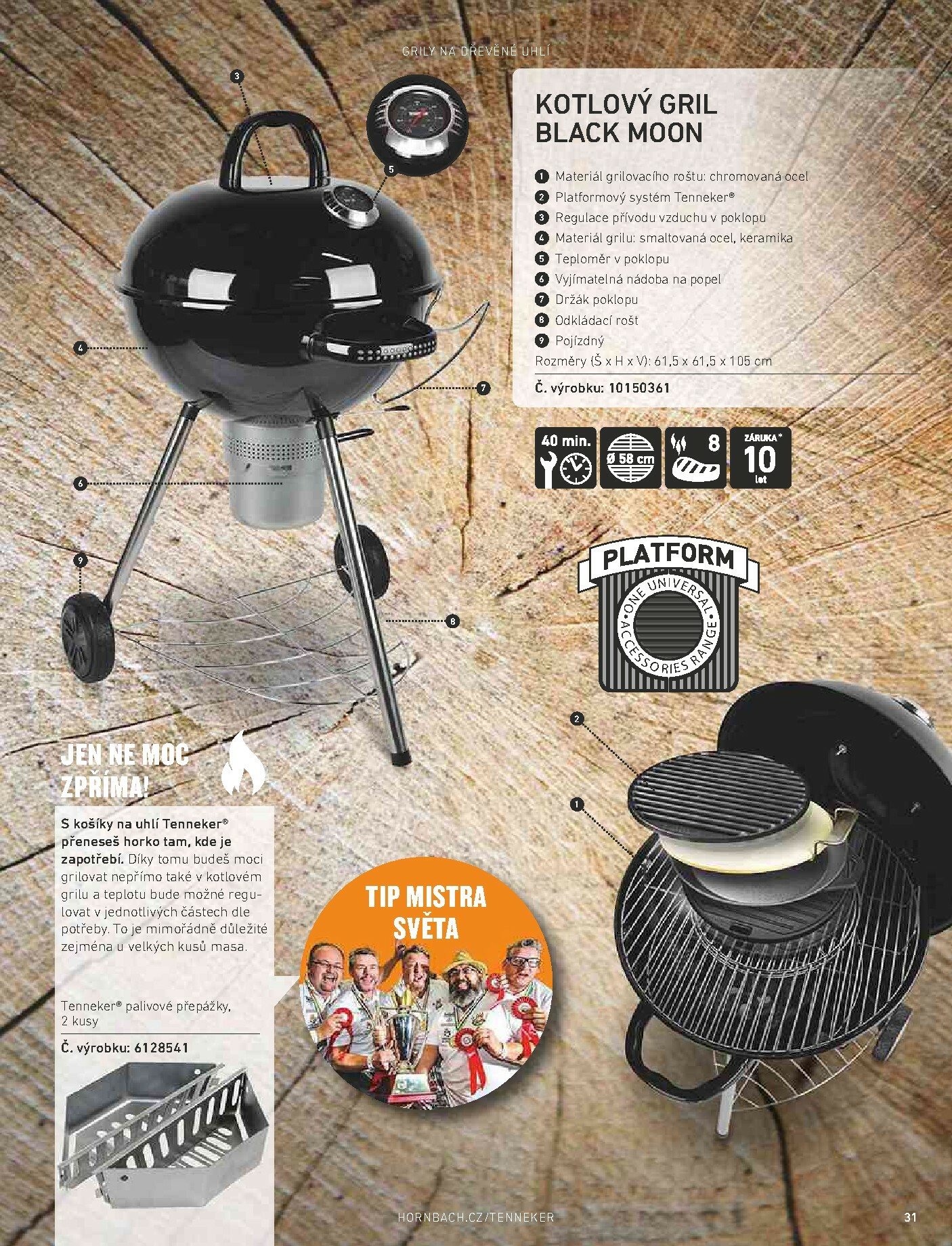hornbach - Aktuální leták Hornbach - Tenneker - magazín o grilování od 01.01. do 31.12. - page: 31