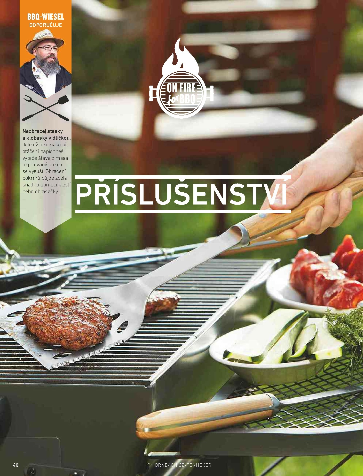hornbach - Aktuální leták Hornbach - Tenneker - magazín o grilování od 01.01. do 31.12. - page: 40
