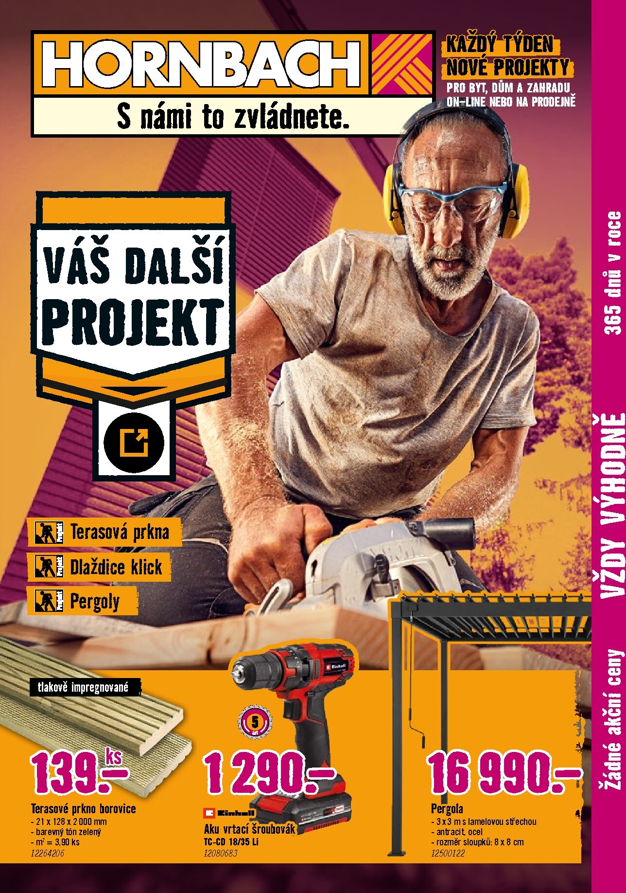 hornbach - Hornbach - Terasa leták platný od středy 11.03.2026 do středy 25.03.2026