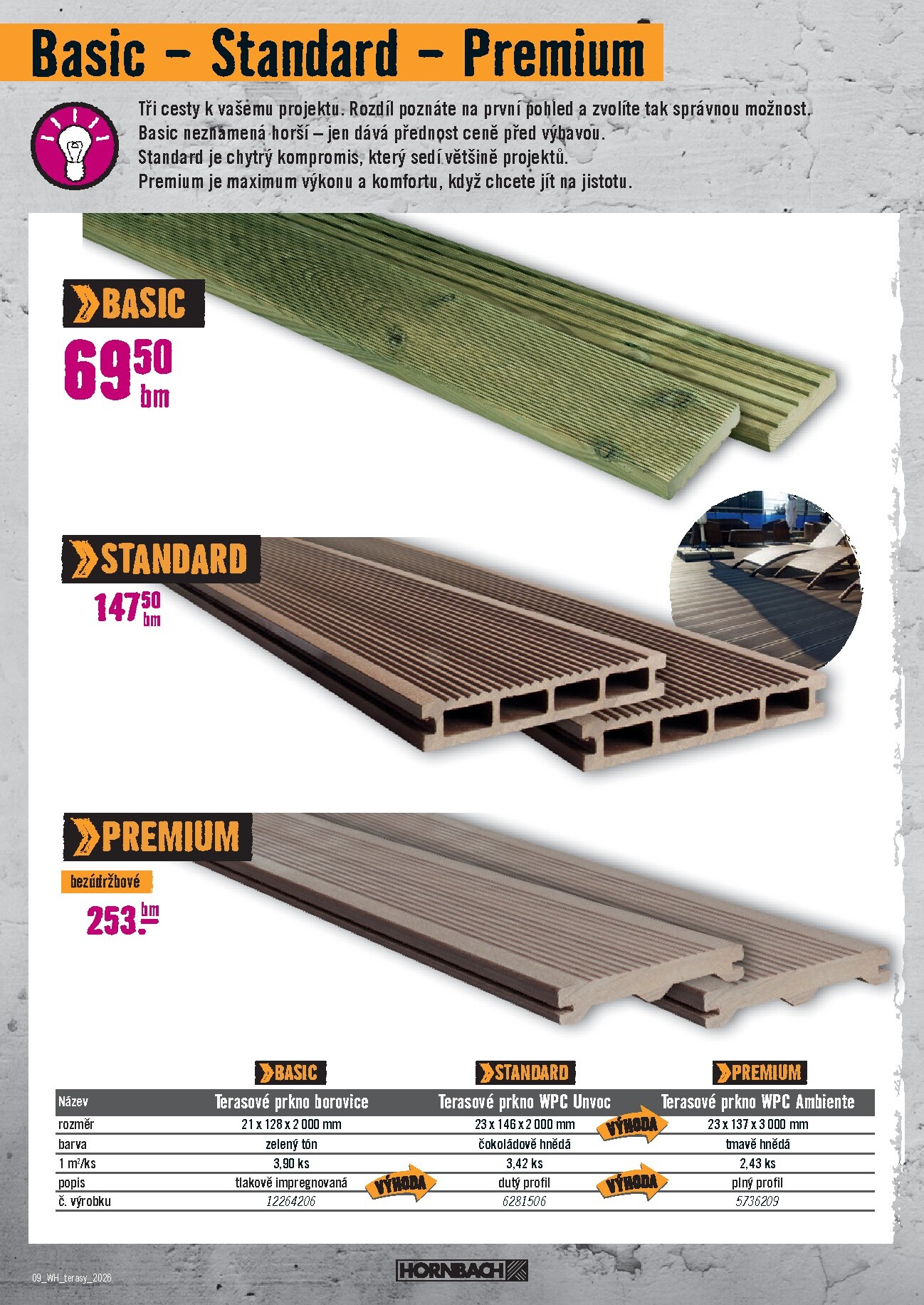 hornbach - Hornbach - Terasa leták platný od středy 11.03.2026 do středy 25.03.2026 - page: 9