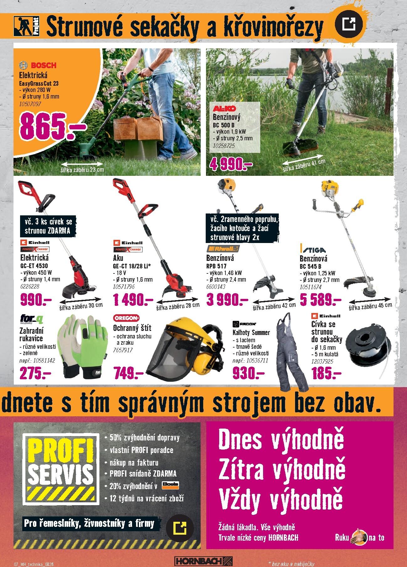 hornbach - Hornbach - Technická zahrada leták platný od středy 18.03.2026 do středy 01.04.2026 - page: 7