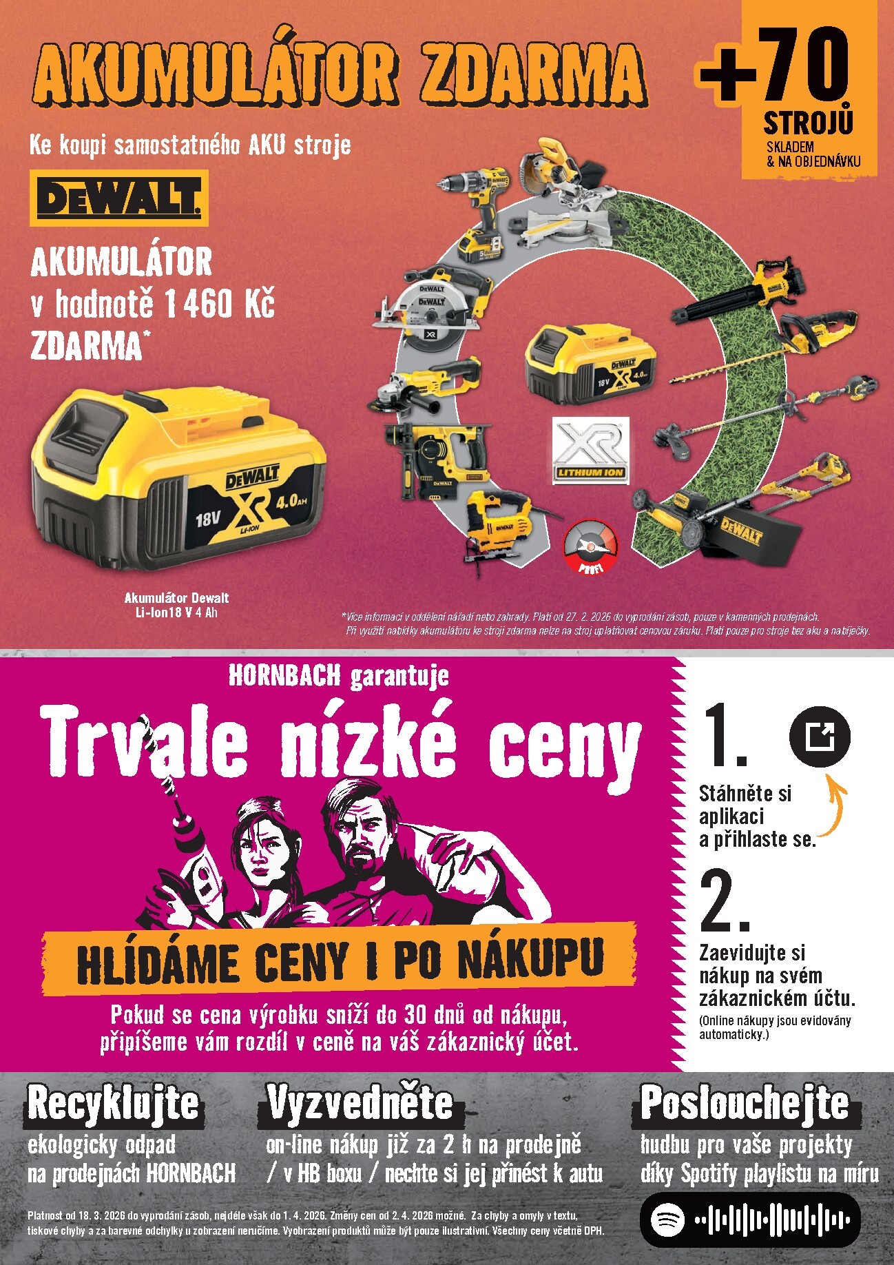 hornbach - Hornbach - Technická zahrada leták platný od středy 18.03.2026 do středy 01.04.2026 - page: 8