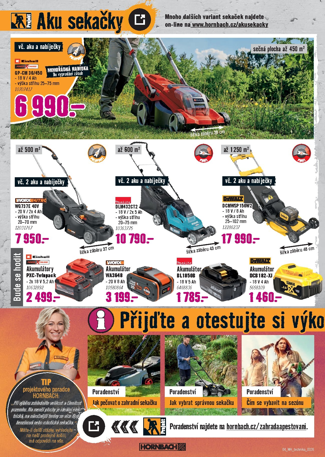 hornbach - Hornbach - Technická zahrada leták platný od středy 18.03.2026 do středy 01.04.2026 - page: 4