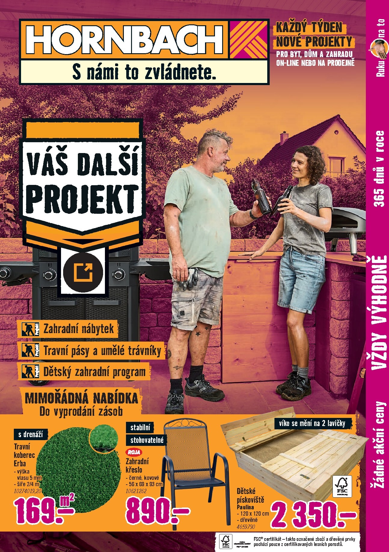hornbach - Aktuální Hornbach leták platný od středy 15.04.2026 do středy 29.04.2026