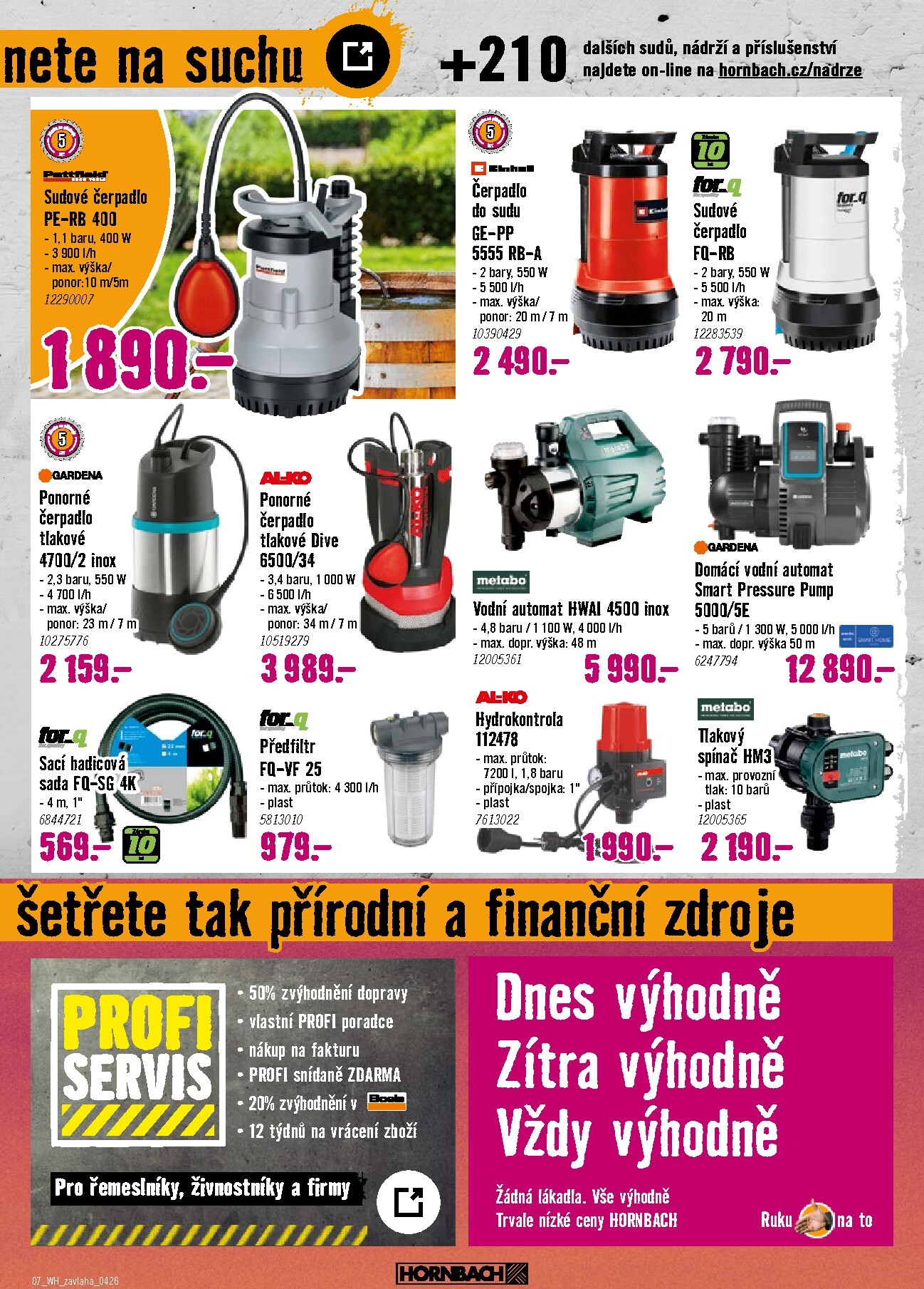 hornbach - Aktuální Hornbach leták platný od středy 08.04.2026 do středy 22.04.2026 - page: 7