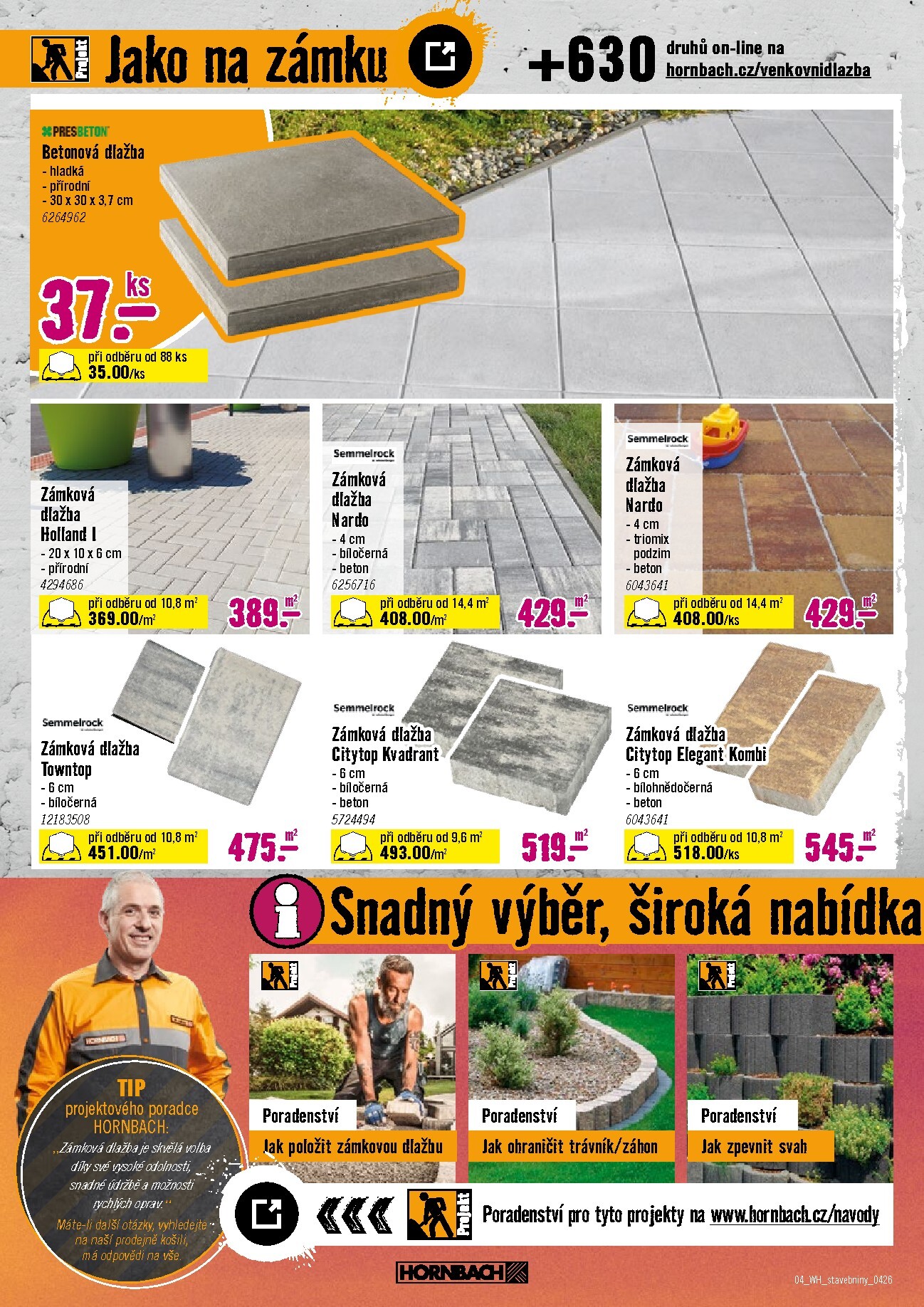 hornbach - Aktuální Hornbach - Stavebniny leták platný od středy 22.04.2026 do středy 06.05.2026 - page: 4