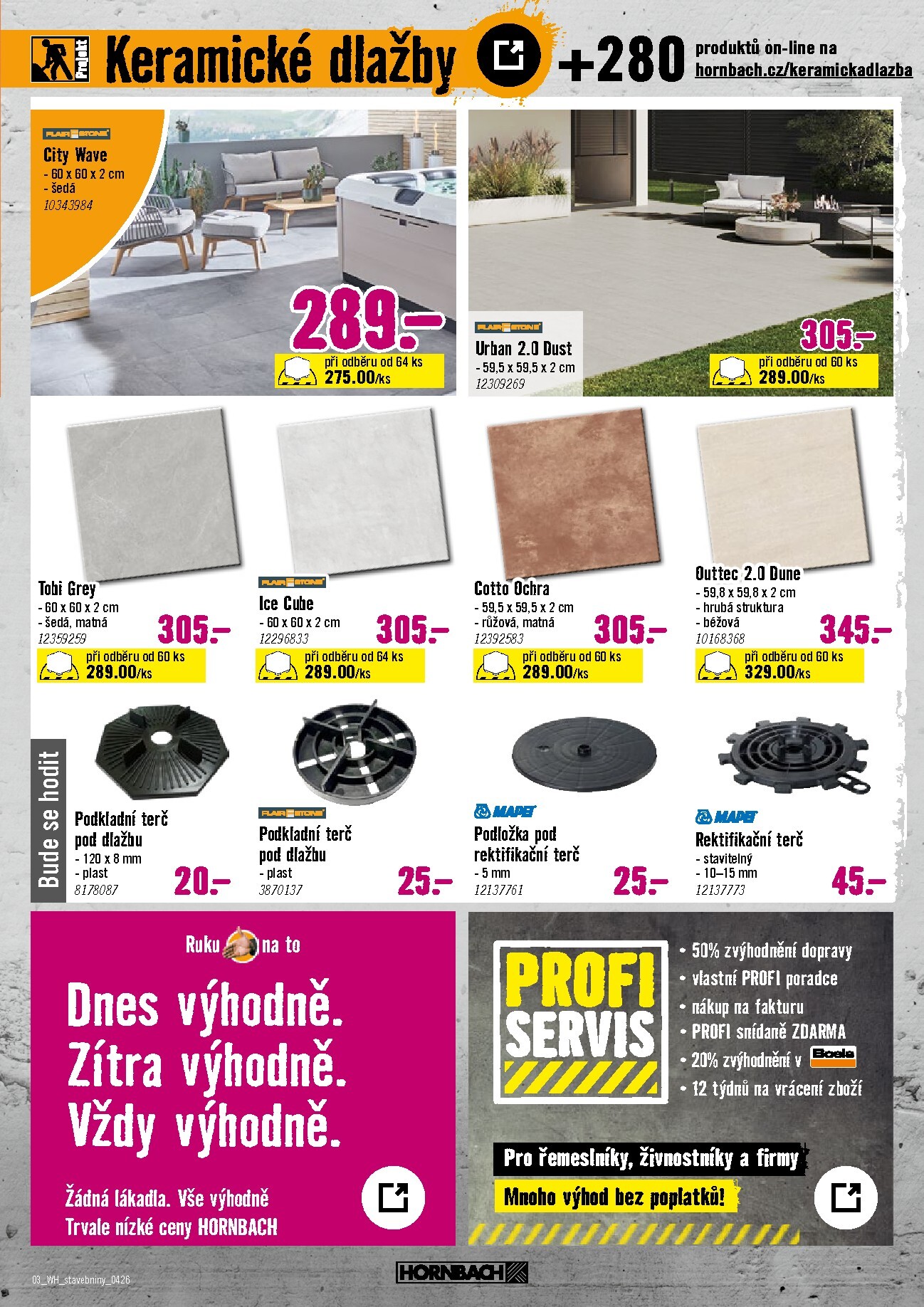 hornbach - Aktuální Hornbach - Stavebniny leták platný od středy 22.04.2026 do středy 06.05.2026 - page: 3