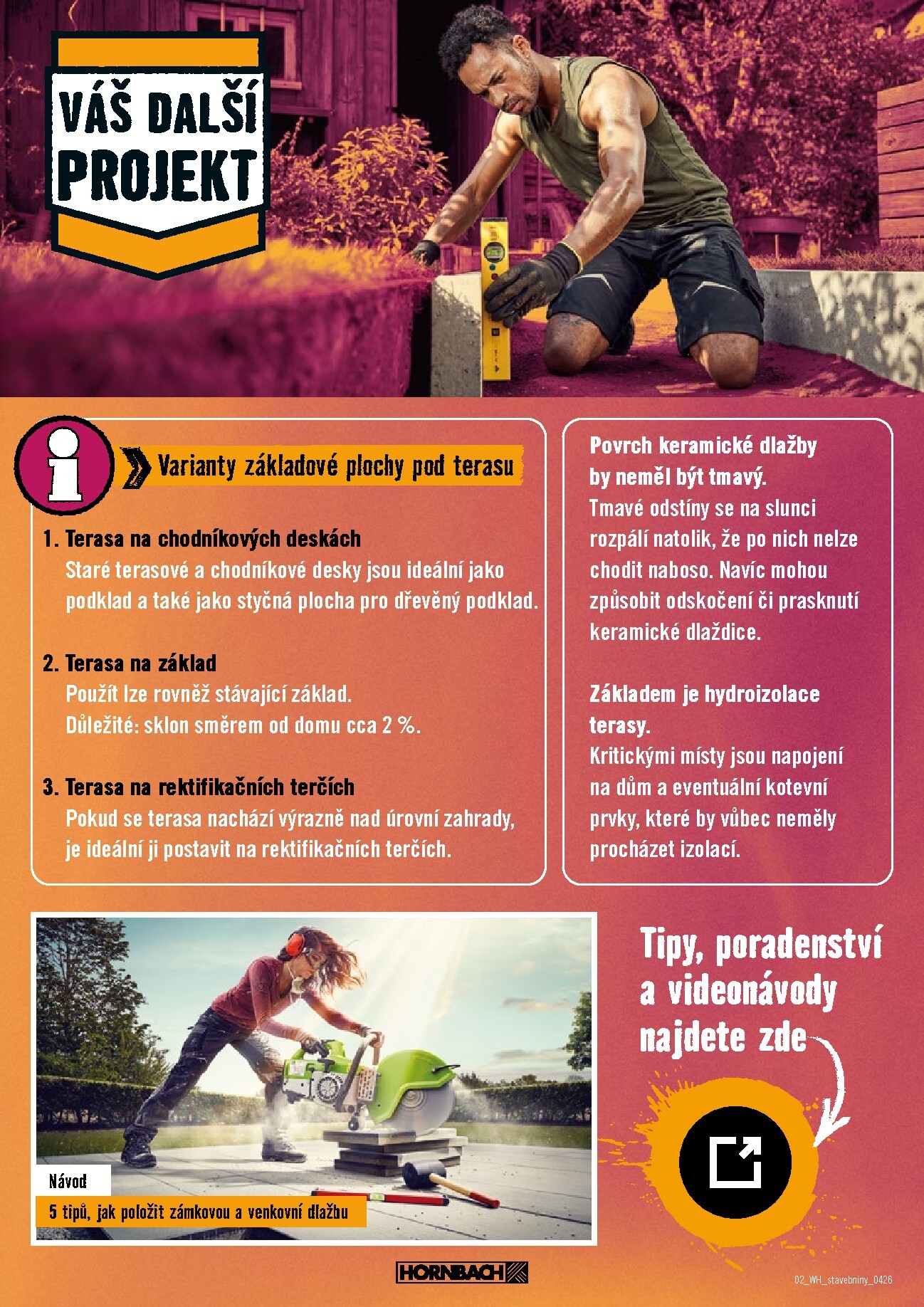 hornbach - Aktuální Hornbach - Stavebniny leták platný od středy 22.04.2026 do středy 06.05.2026 - page: 2