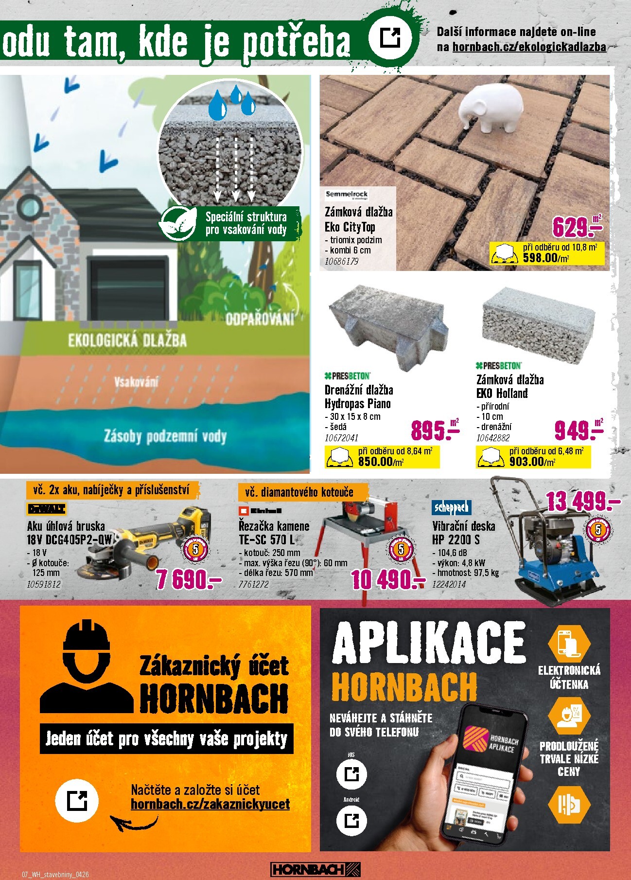 hornbach - Aktuální Hornbach - Stavebniny leták platný od středy 22.04.2026 do středy 06.05.2026 - page: 7