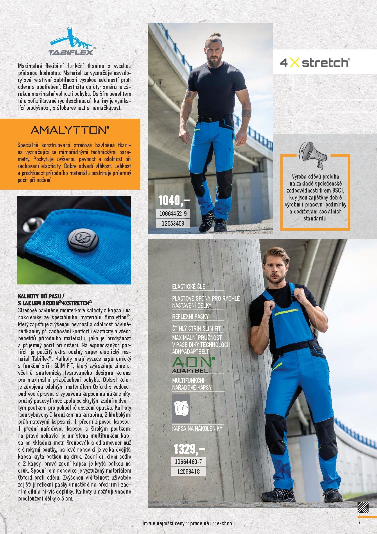 hornbach - Aktuální HORNBACH - Pracovní oblečení leták platný od středy 22.04.2026 do středy 22.07.2026 - page: 7
