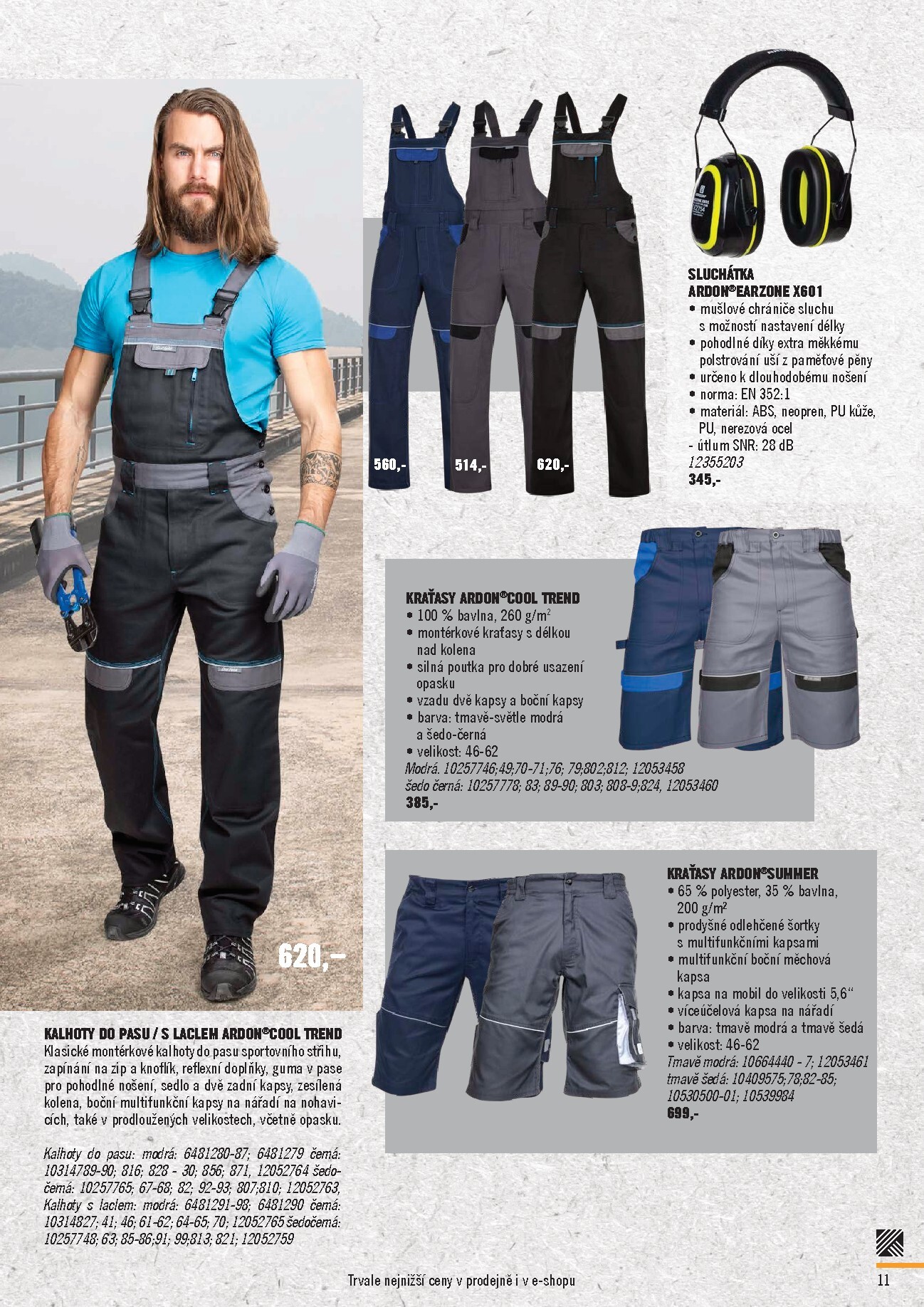 hornbach - Aktuální HORNBACH - Pracovní oblečení leták platný od středy 22.04.2026 do středy 22.07.2026 - page: 11