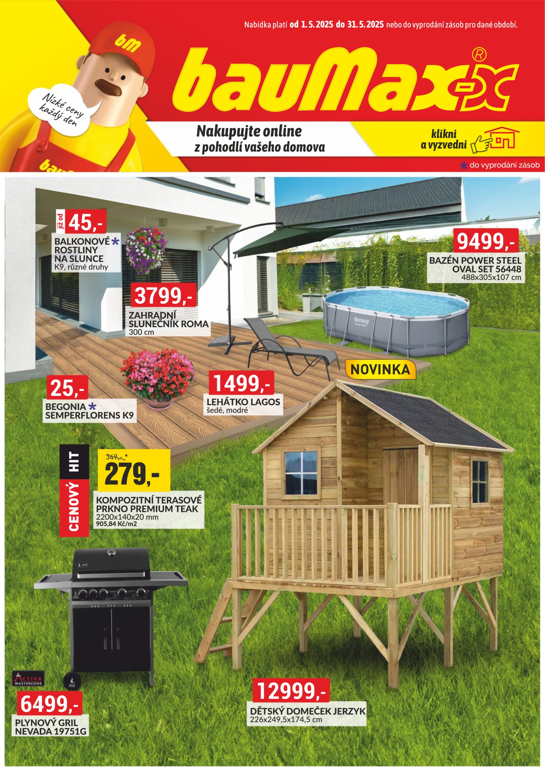 baumax - Leták Baumax od 01.05. do 31.05.