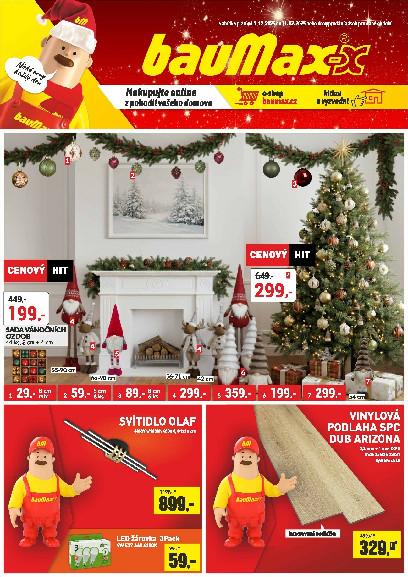 baumax - Aktuální leták Baumax od 01.12. do 31.12.