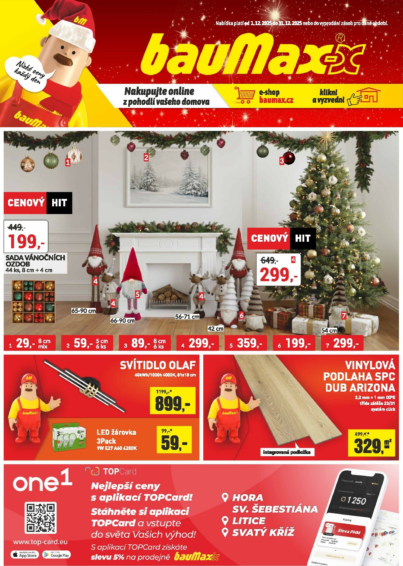 baumax - Aktuální leták Baumax - Cheb, Chomutov, Plzeň od 01.12. do 31.12.