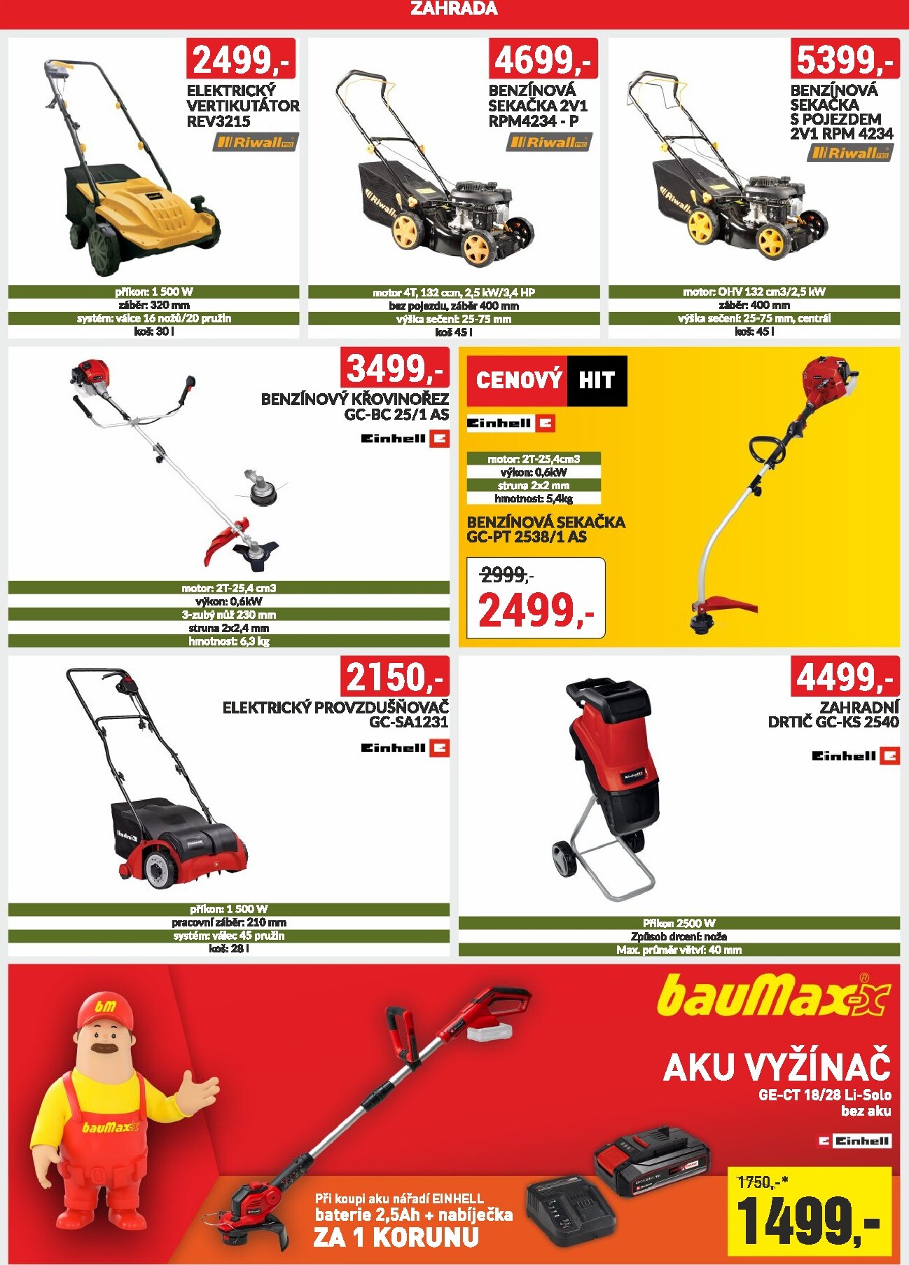 baumax - Baumax leták platný od neděle 01.03.2026 do úterý 31.03.2026 - page: 8