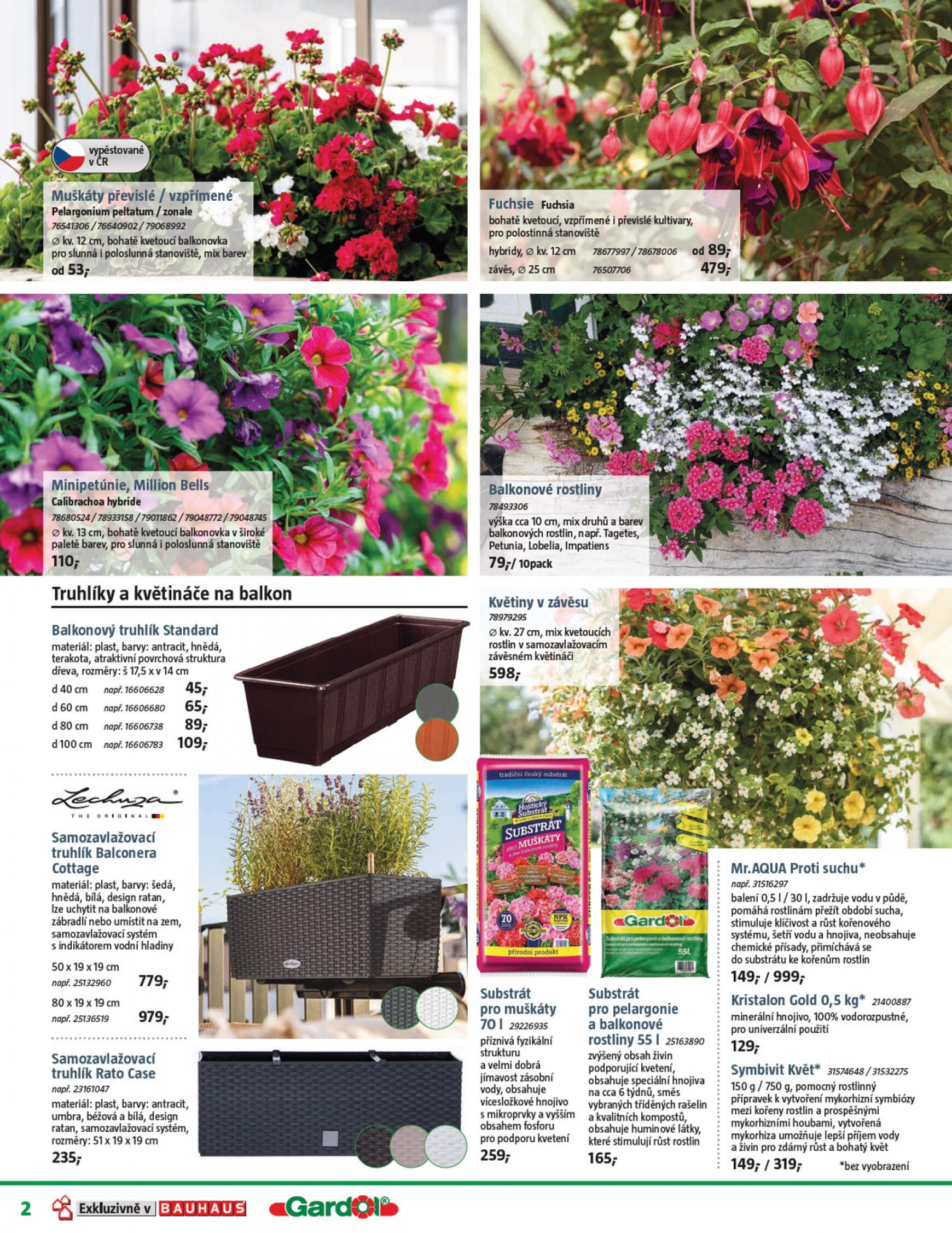 bauhaus - Leták BAUHAUS - Katalog Zahradní centrum 2 aktuální 12.04. - 09.05. - page: 2