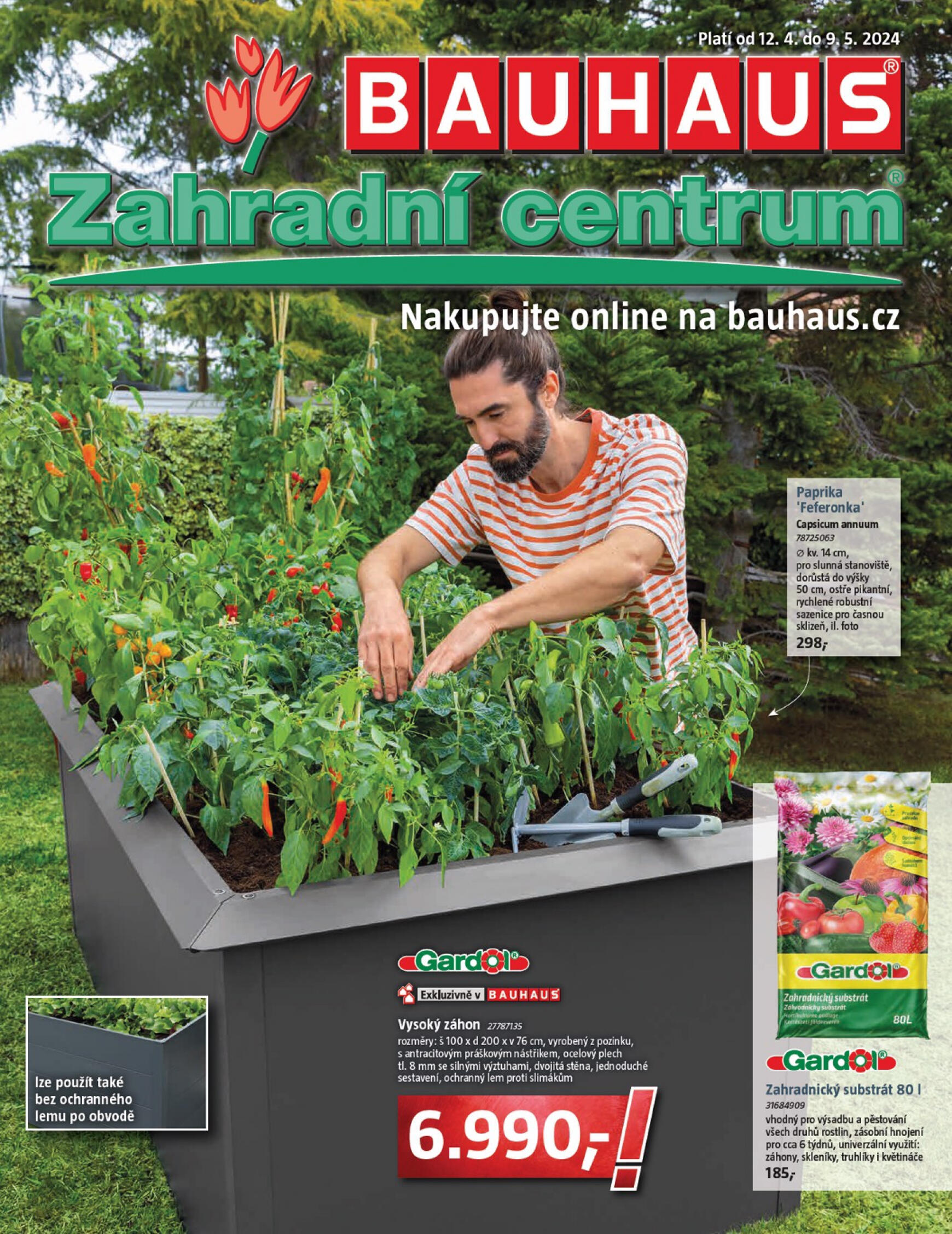 bauhaus - Leták BAUHAUS - Katalog Zahradní centrum 2 aktuální 12.04. - 09.05. - page: 1