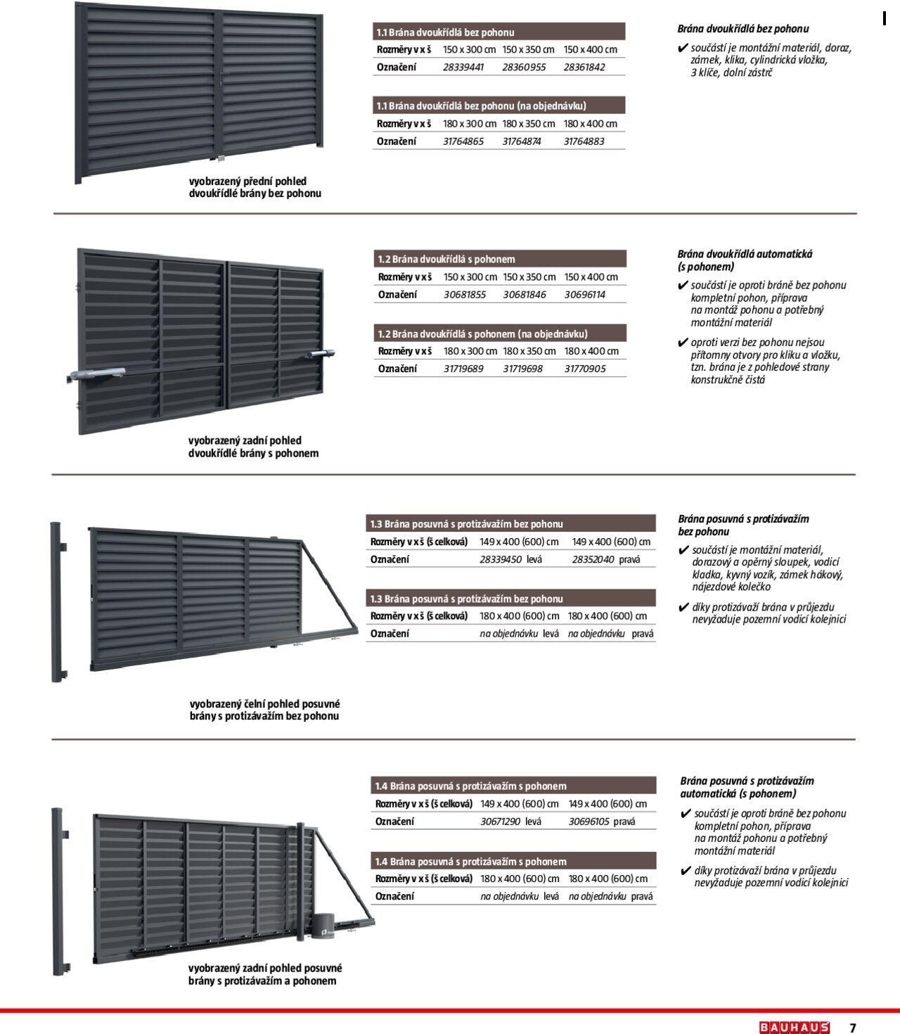 bauhaus - Bauhaus katalog Ploty a zahradní domky 24.09.2024 - 31.10.2024 - page: 7