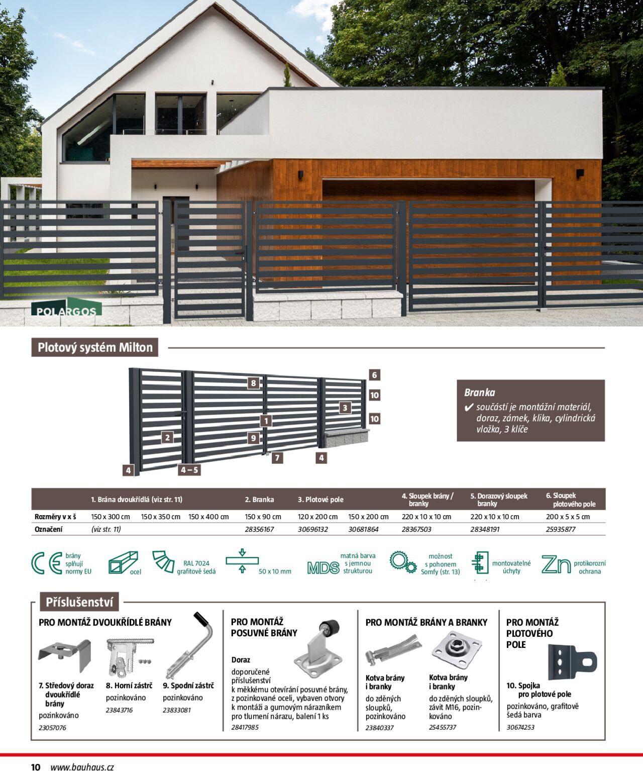 bauhaus - Bauhaus katalog Ploty a zahradní domky 24.09.2024 - 31.10.2024 - page: 10