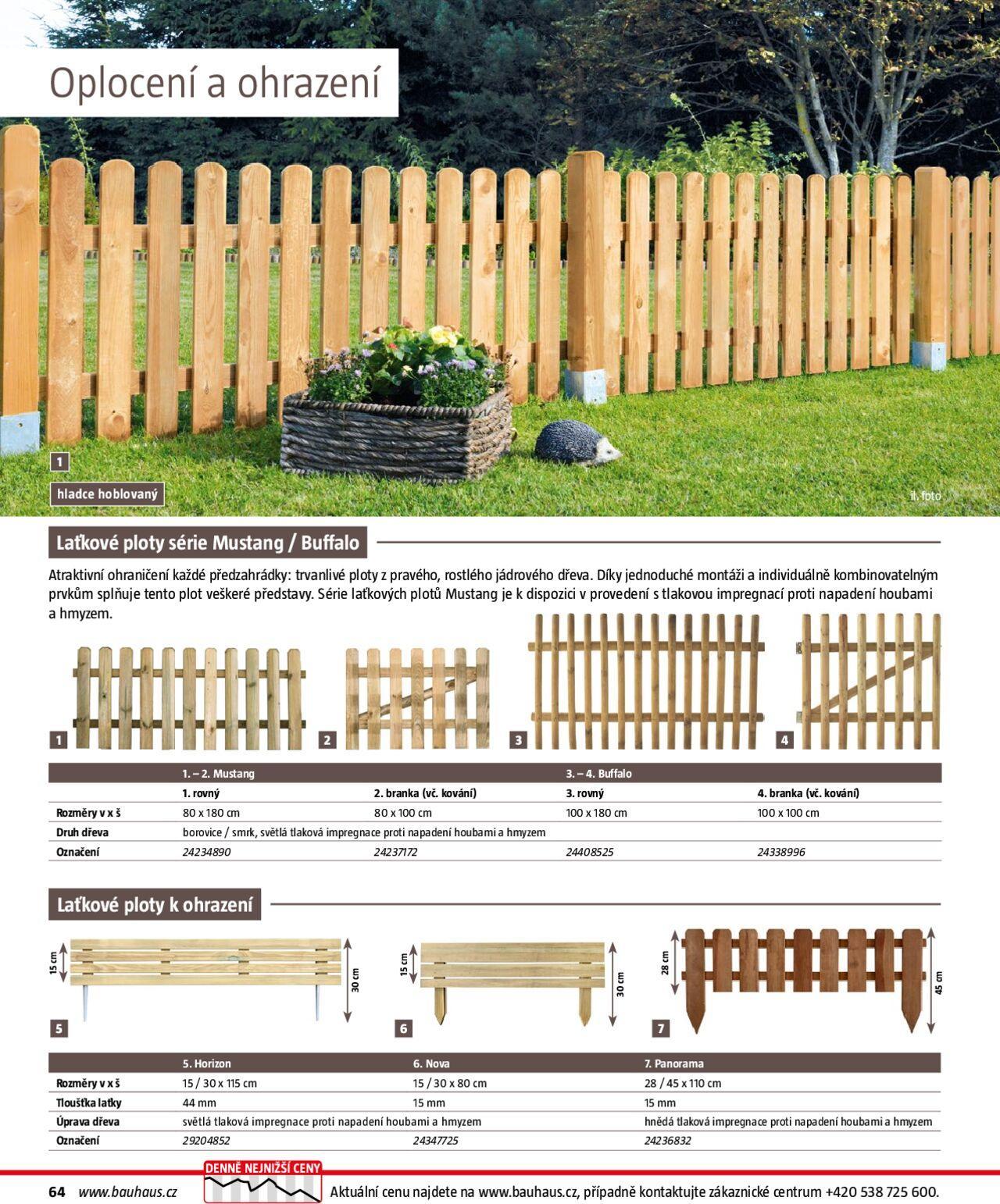 bauhaus - Bauhaus katalog Ploty a zahradní domky 24.09.2024 - 31.10.2024 - page: 64