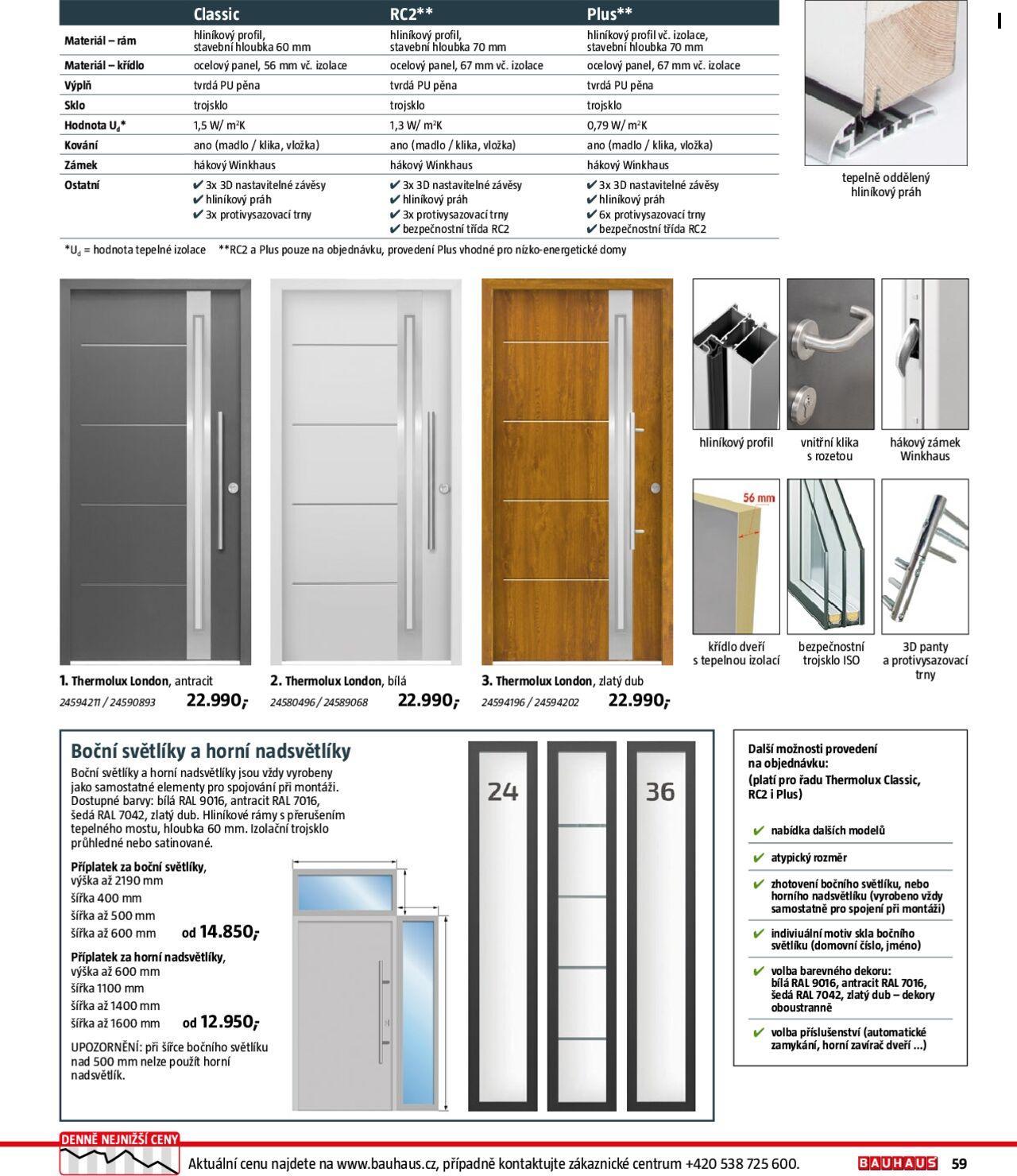 bauhaus - Bauhaus katalog Stavební prvky 24.09.2024 - 31.12.2024 - page: 59