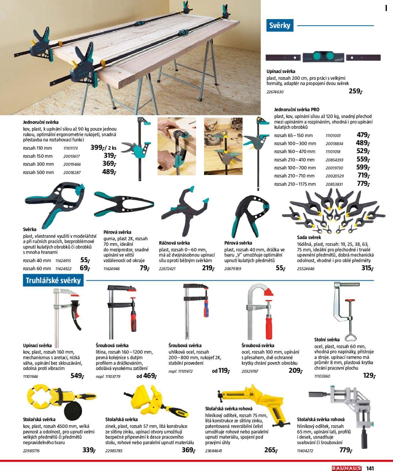 bauhaus - Bauhaus katalog Nářadí a dílna 24.09.2024 - 28.02.2025 - page: 141