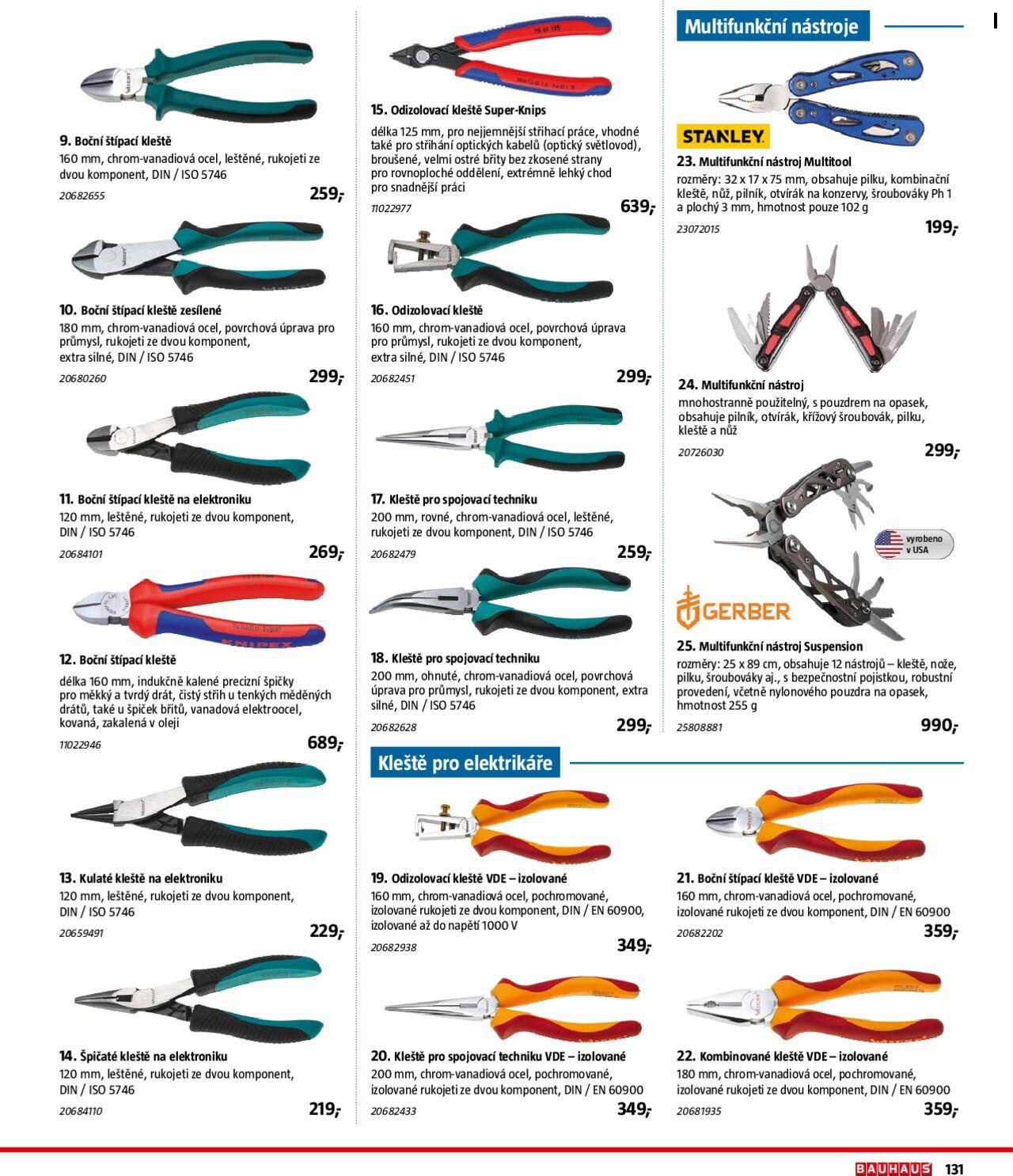 bauhaus - Bauhaus katalog Nářadí a dílna 24.09.2024 - 28.02.2025 - page: 131