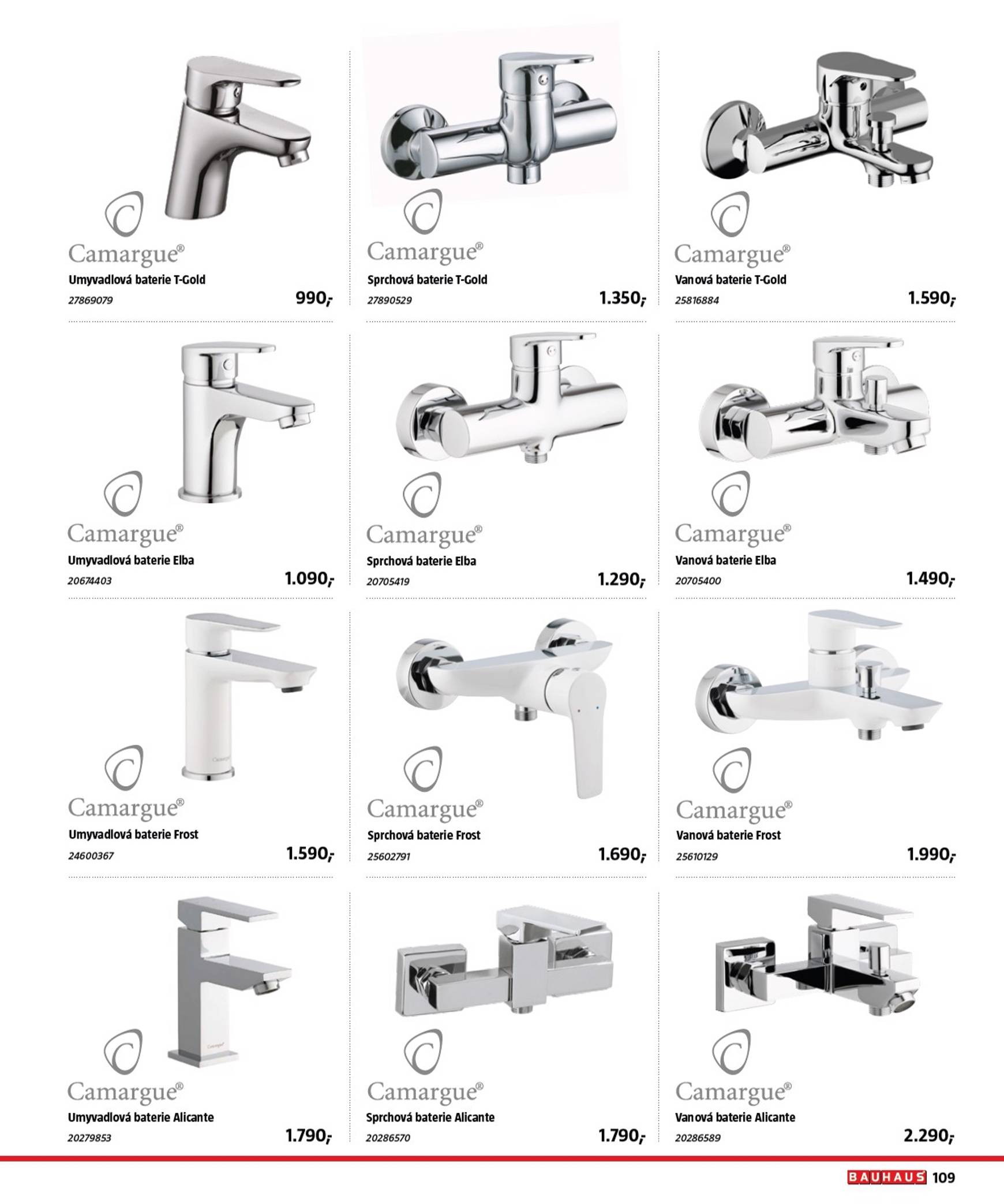 bauhaus - Leták Bauhaus - Katalog Sanita od 29.10. do 31.03. - page: 109