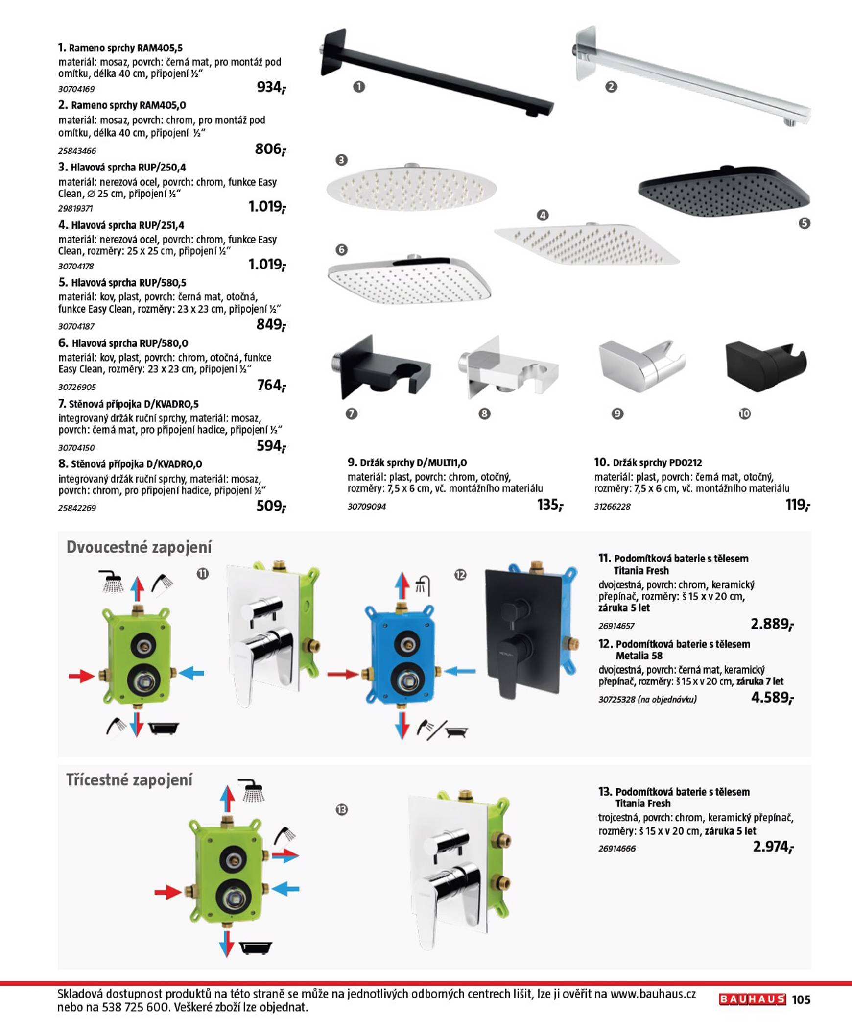 bauhaus - Leták Bauhaus - Katalog Sanita od 29.10. do 31.03. - page: 105