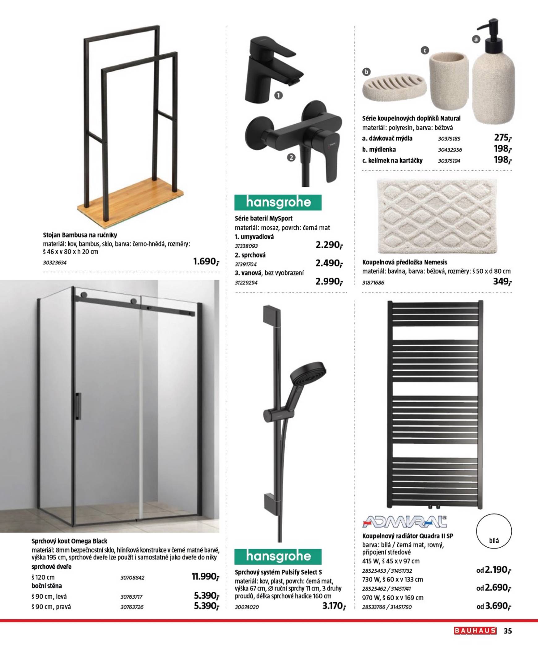 bauhaus - Leták Bauhaus - Katalog Sanita od 29.10. do 31.03. - page: 35