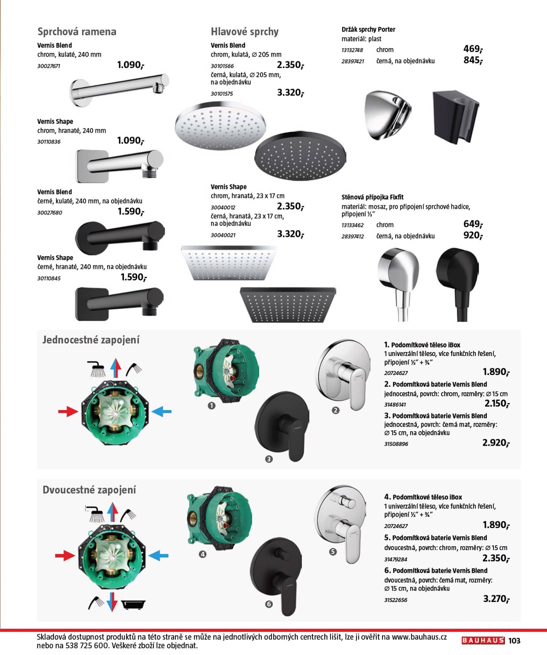 bauhaus - Leták Bauhaus - Katalog Sanita od 29.10. do 31.03. - page: 103