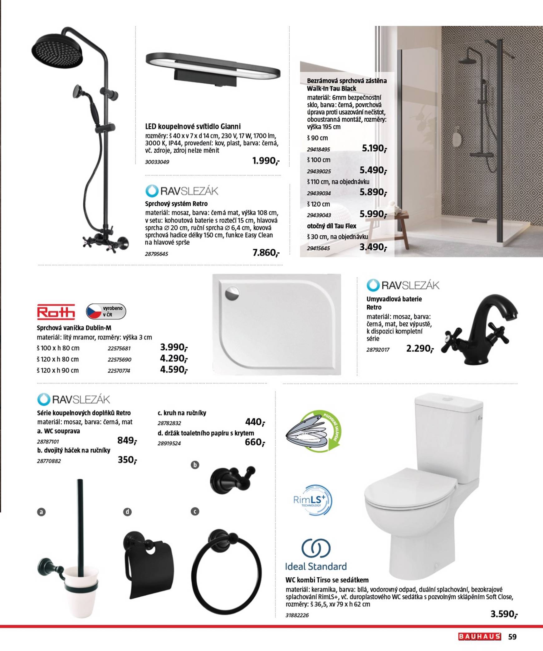 bauhaus - Leták Bauhaus - Katalog Sanita od 29.10. do 31.03. - page: 59