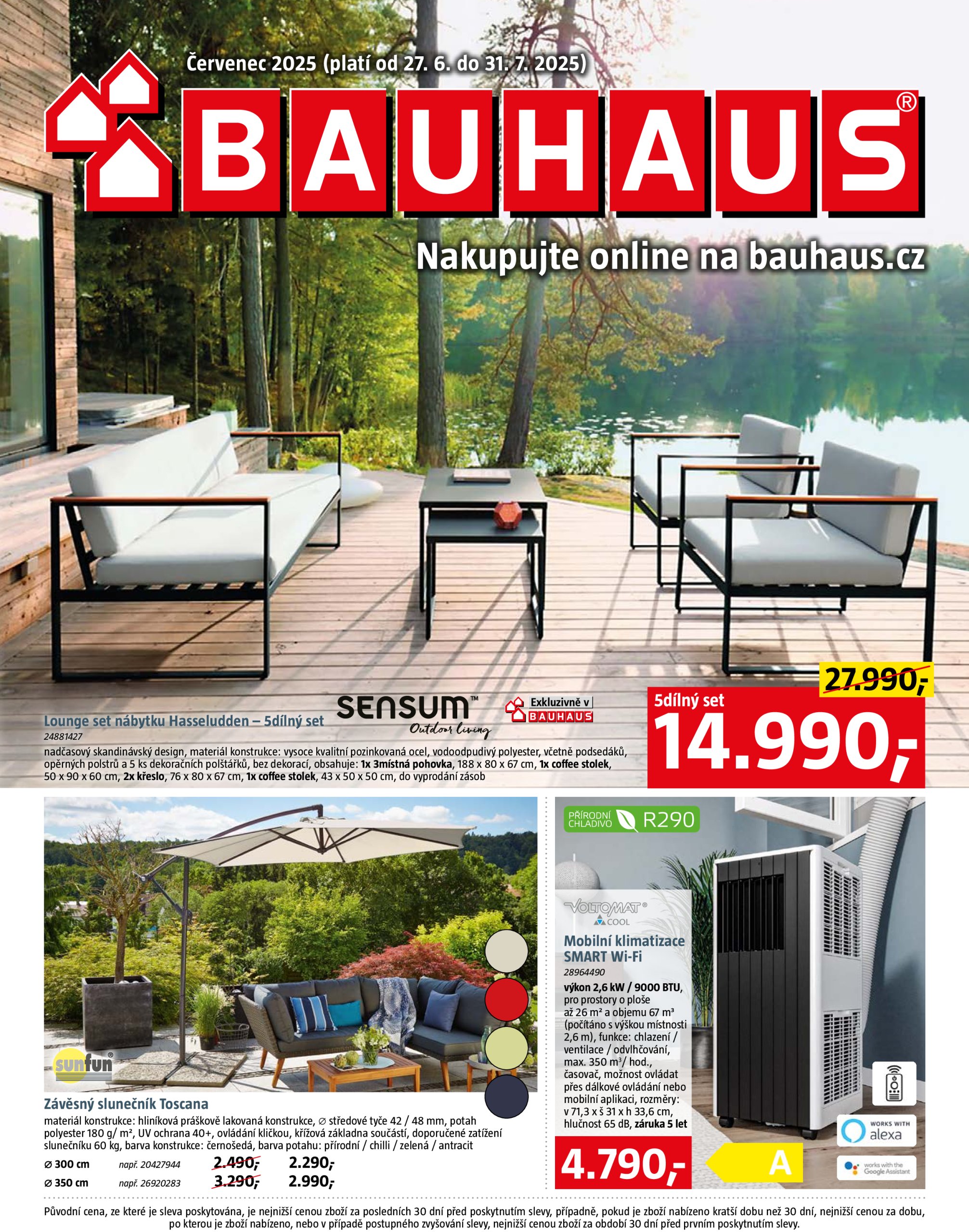 bauhaus - Leták Bauhaus od 27.06. do 31.07.