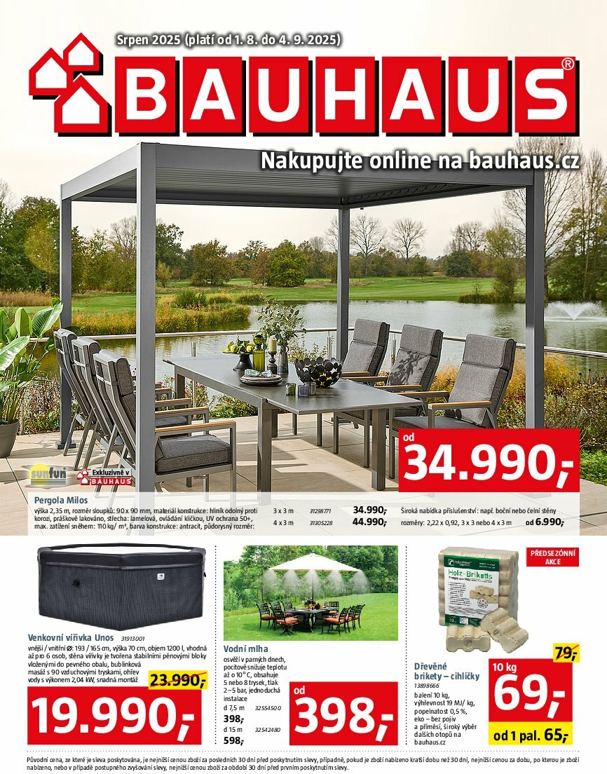 bauhaus - Leták Bauhaus od 01.08. do 04.09. - page: 1