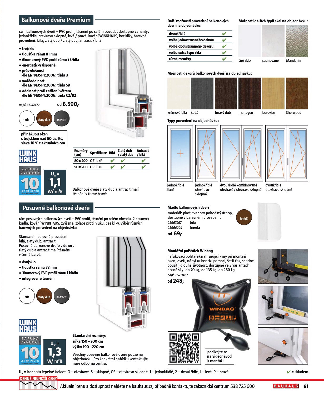 bauhaus - Leták Bauhaus - Katalog Stavební elementy od 19.08. do 31.12. - page: 91
