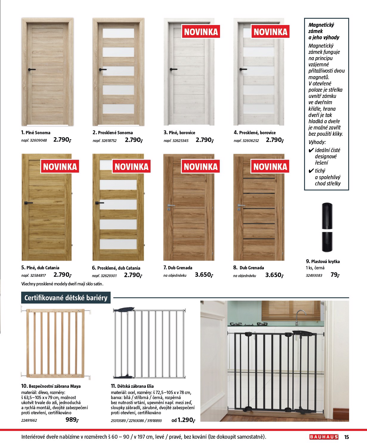 bauhaus - Leták Bauhaus - Katalog Stavební elementy od 19.08. do 31.12. - page: 15