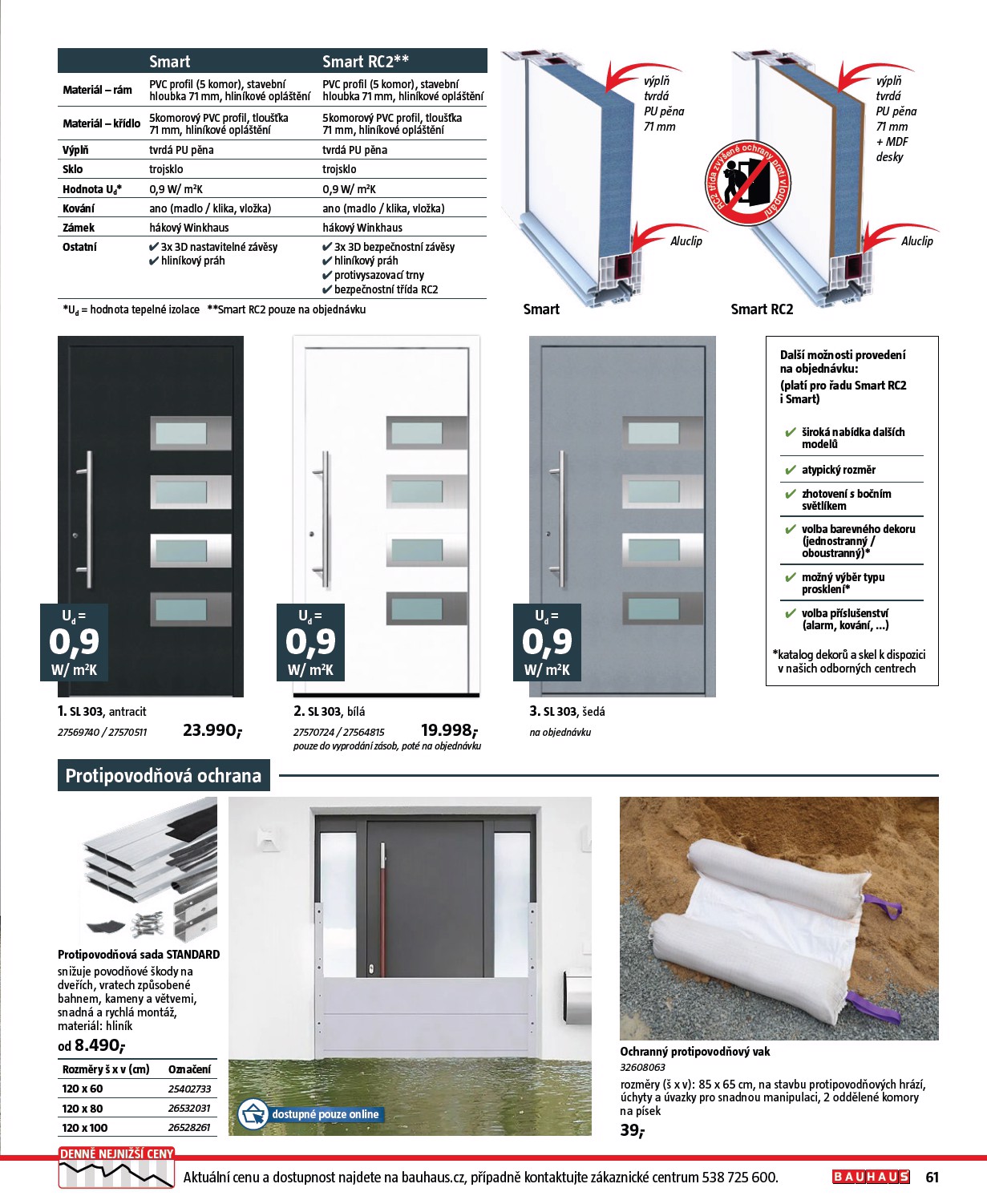 bauhaus - Leták Bauhaus - Katalog Stavební elementy od 19.08. do 31.12. - page: 61